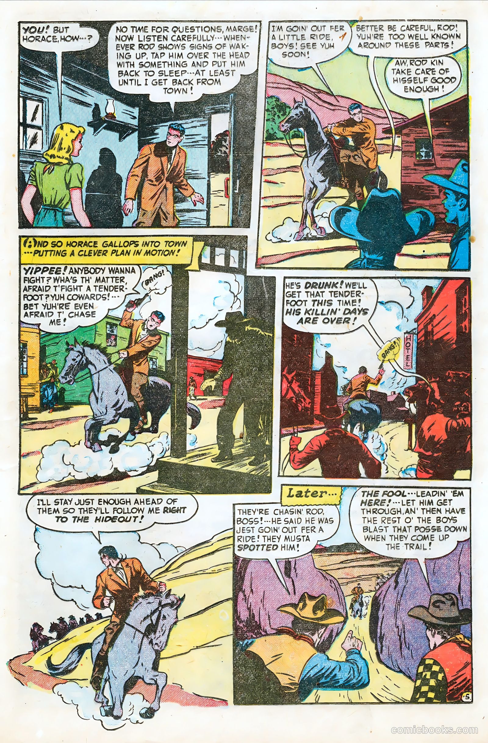 Blazing West #7 (1949) — page 29 of 52