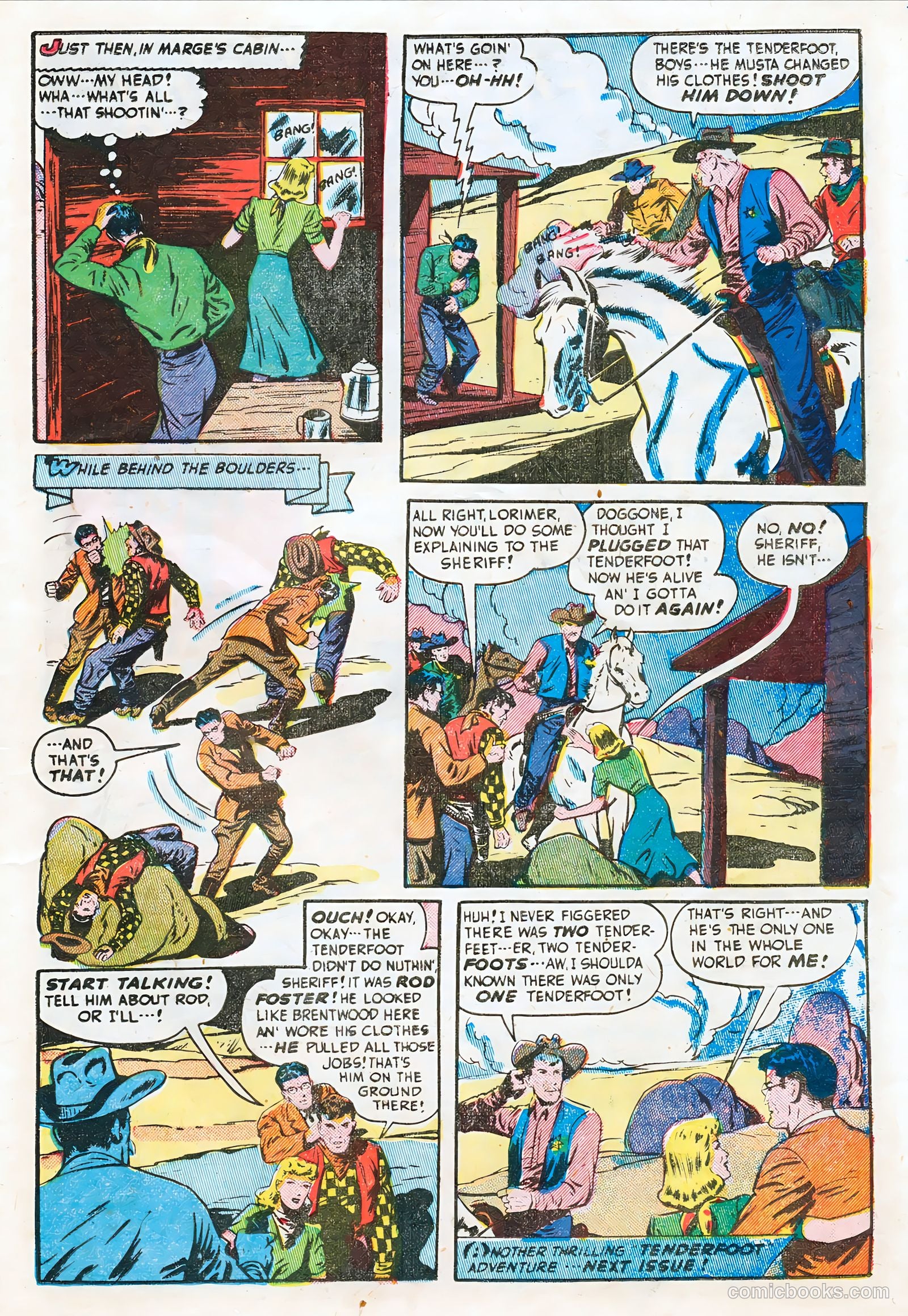 Blazing West #7 (1949) — page 31 of 52
