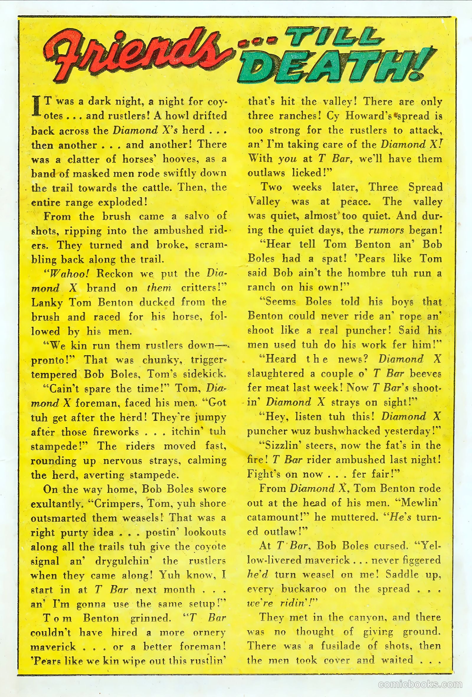 Blazing West #7 (1949) — page 33 of 52