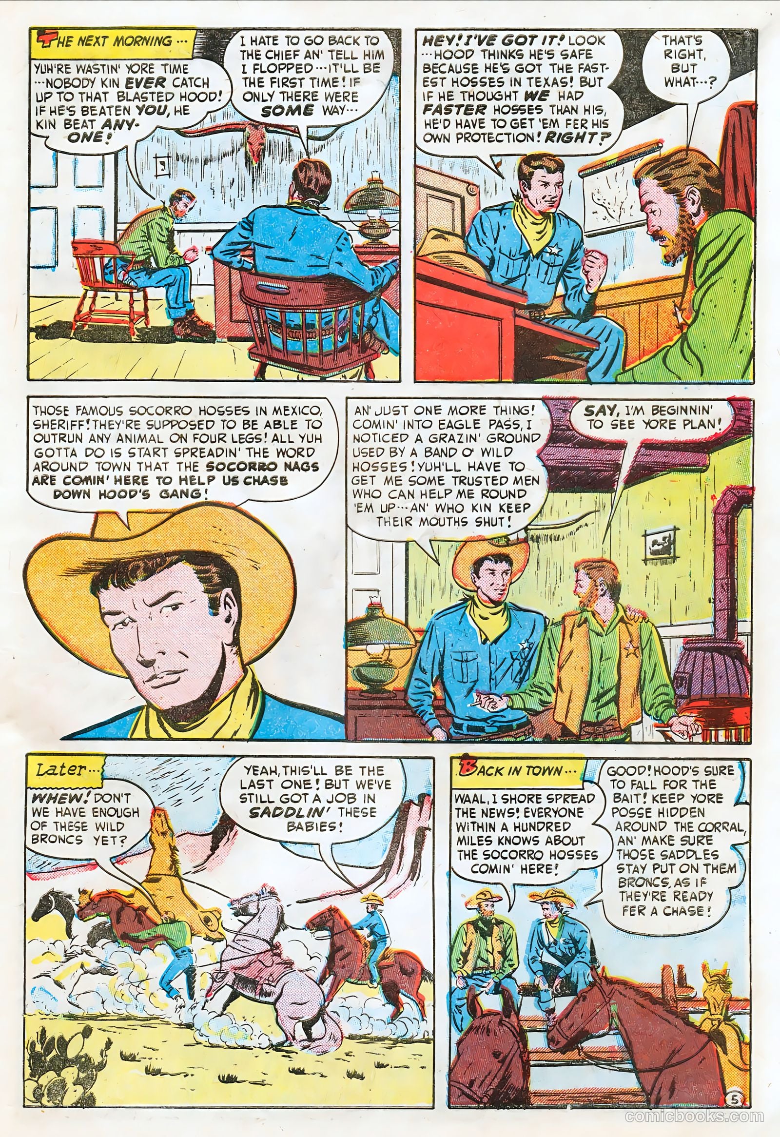 Blazing West #7 (1949) — page 47 of 52