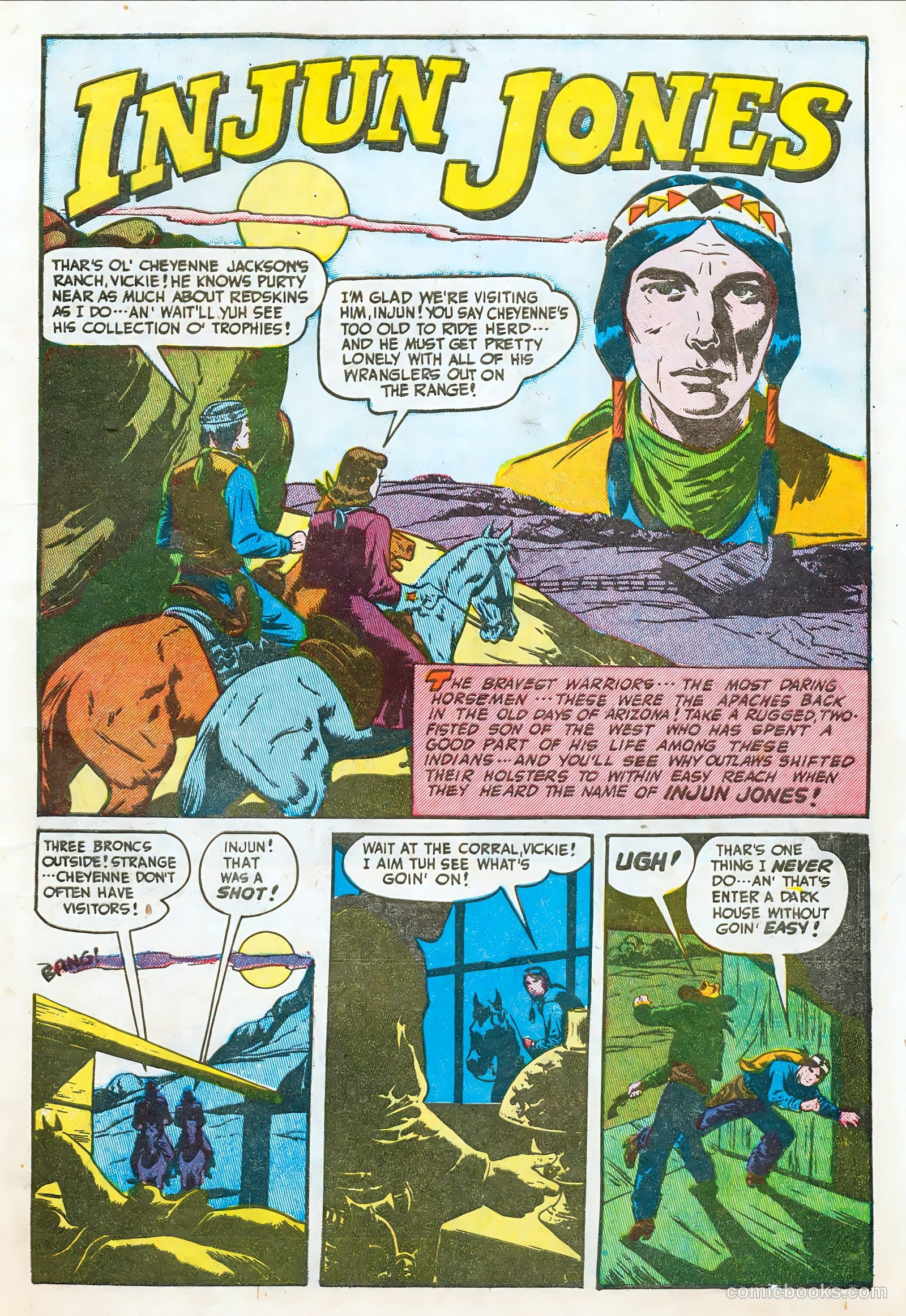 Blazing West #7 (1949) — page 3 of 52