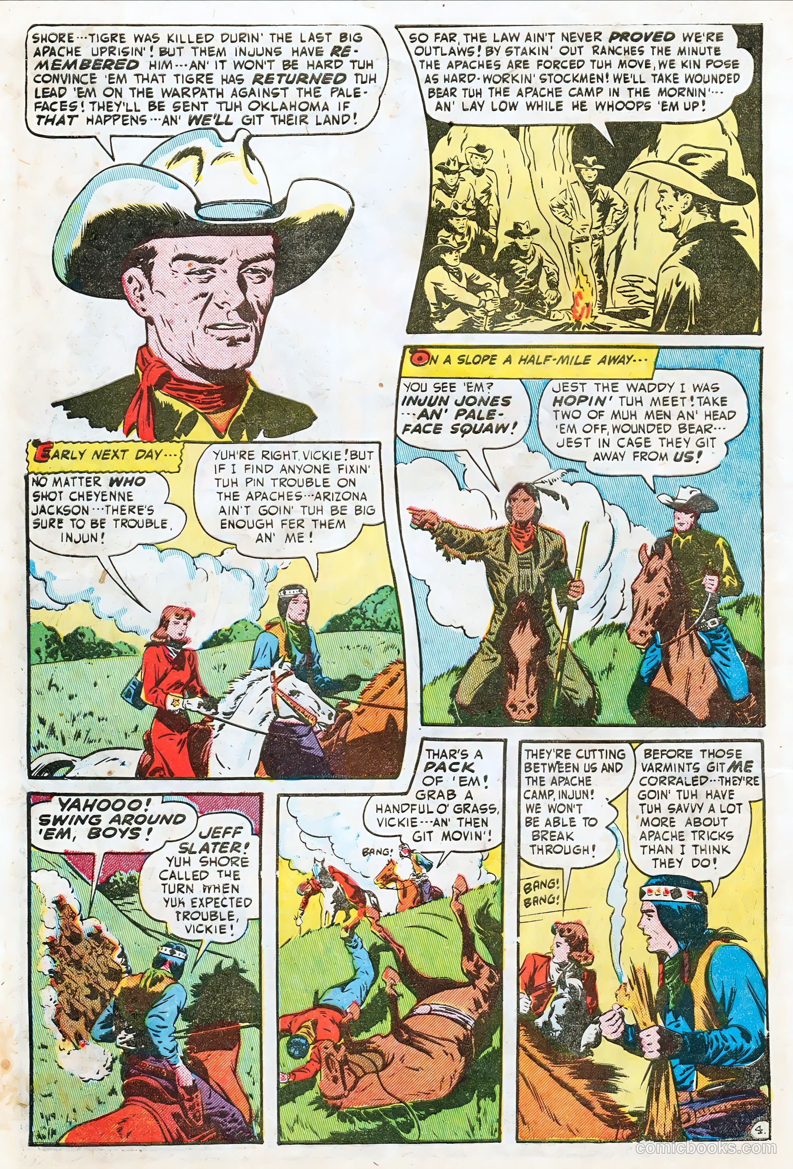 Blazing West #7 (1949) — page 6 of 52