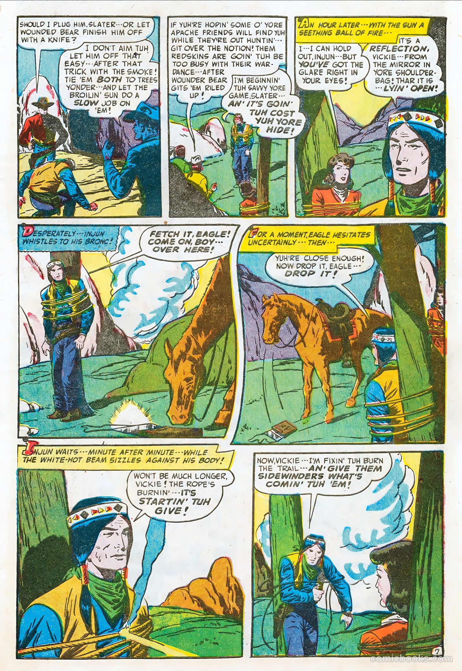 Blazing West #7 (1949) — page 9 of 52