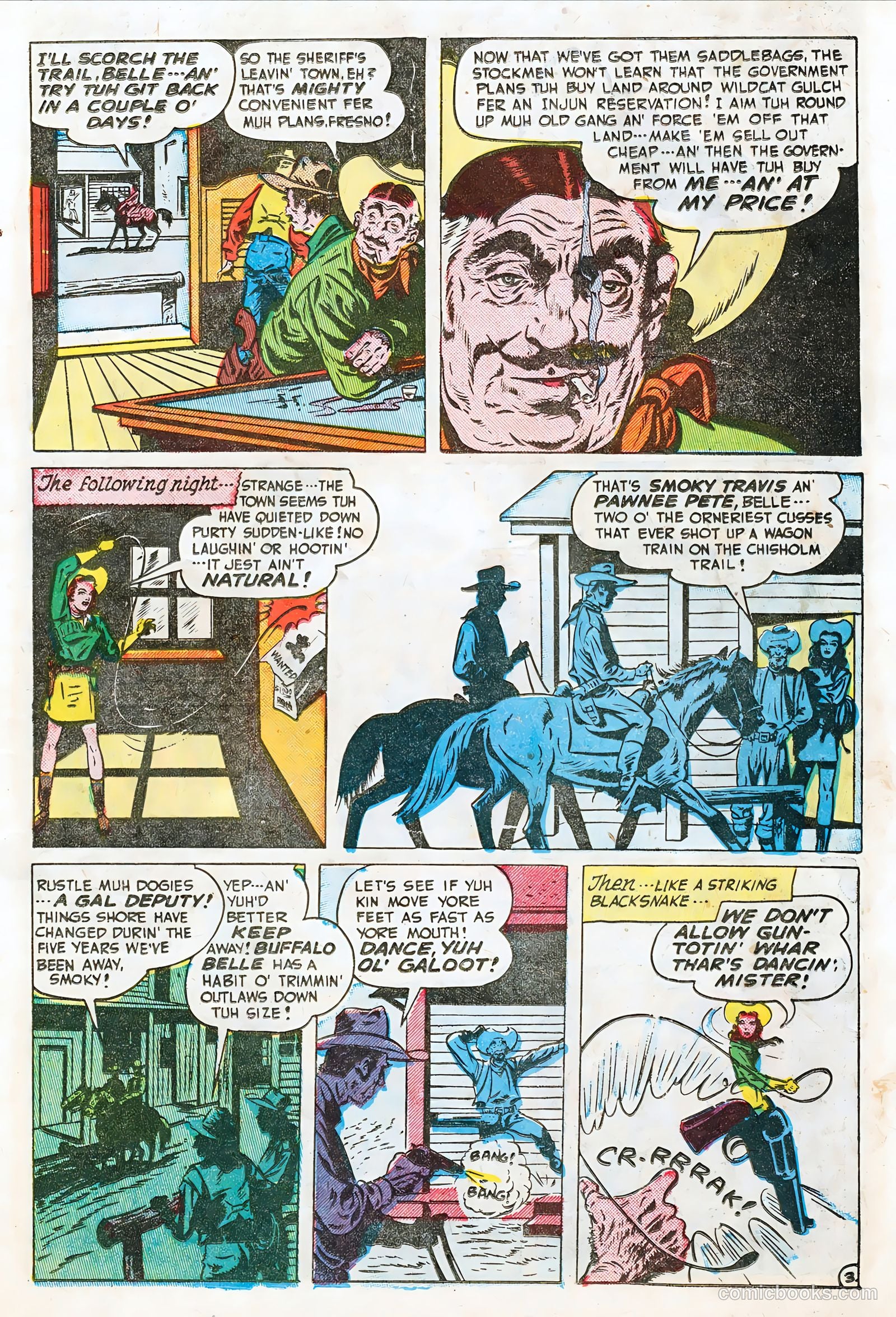 Blazing West #7 (1949) — page 17 of 52