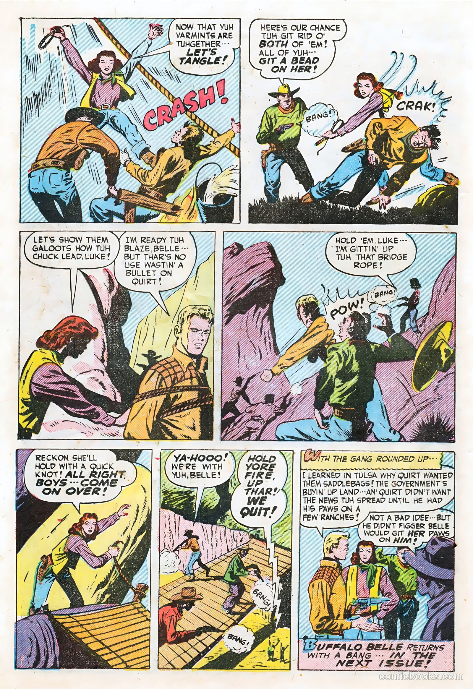 Blazing West #7 (1949) — page 22 of 52