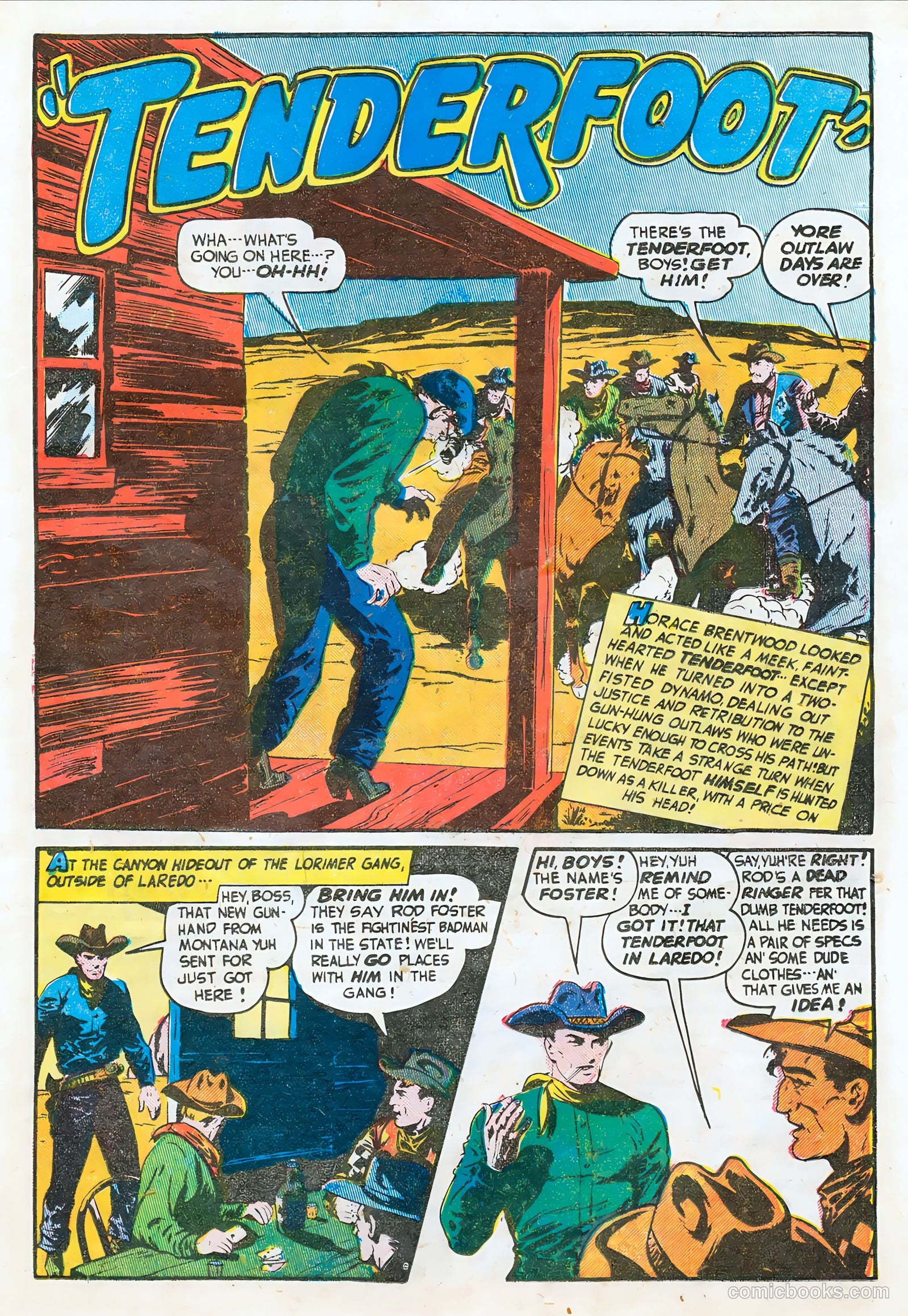 Blazing West #7 (1949) — page 25 of 52