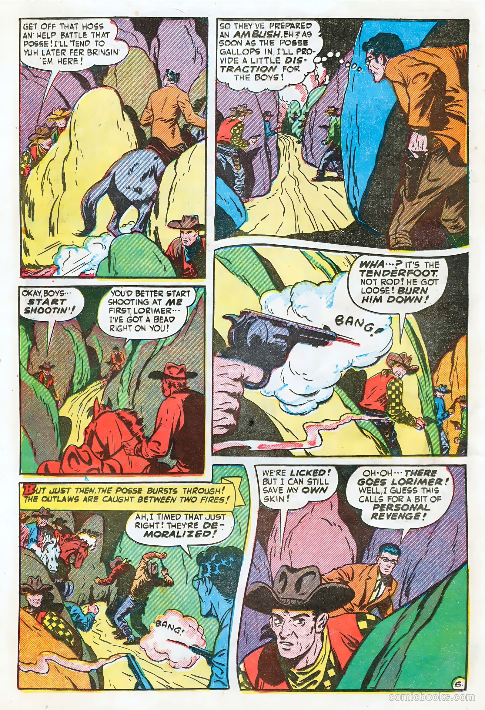 Blazing West #7 (1949) — page 30 of 52