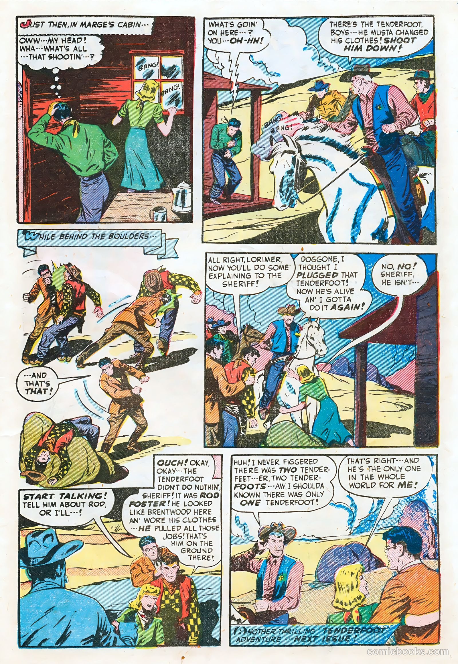Blazing West #7 (1949) — page 31 of 52