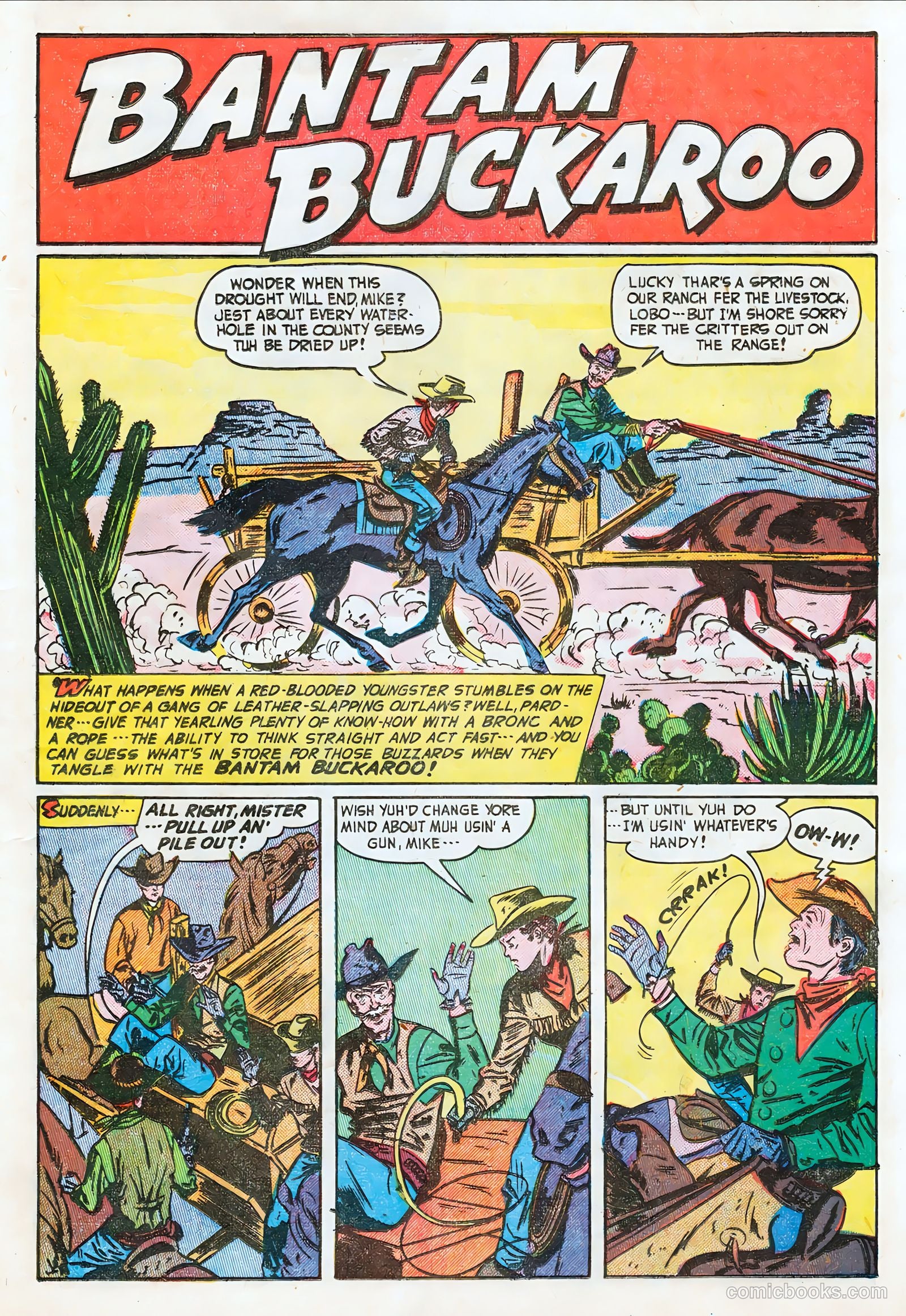 Blazing West #7 (1949) — page 35 of 52