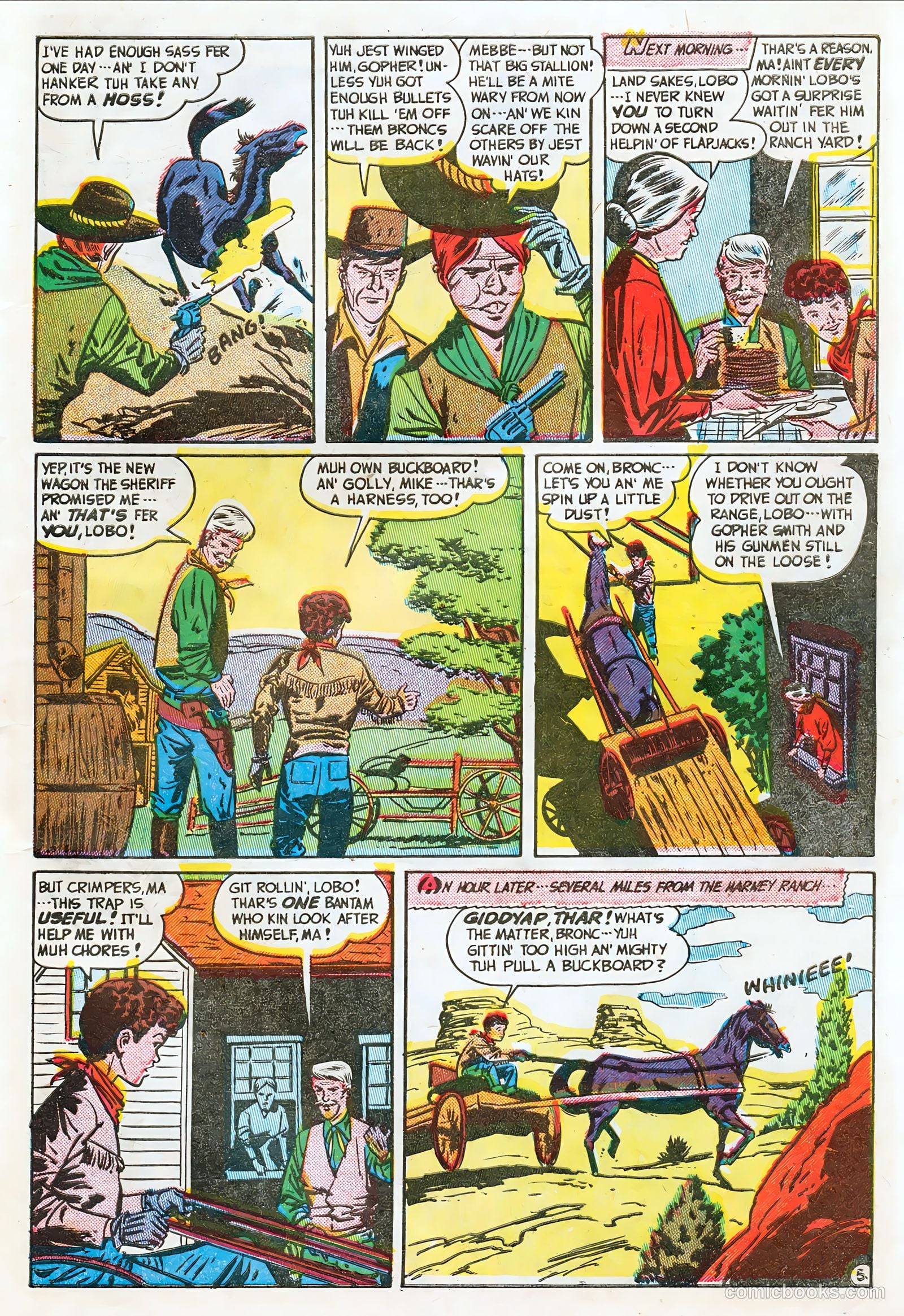 Blazing West #7 (1949) — page 39 of 52