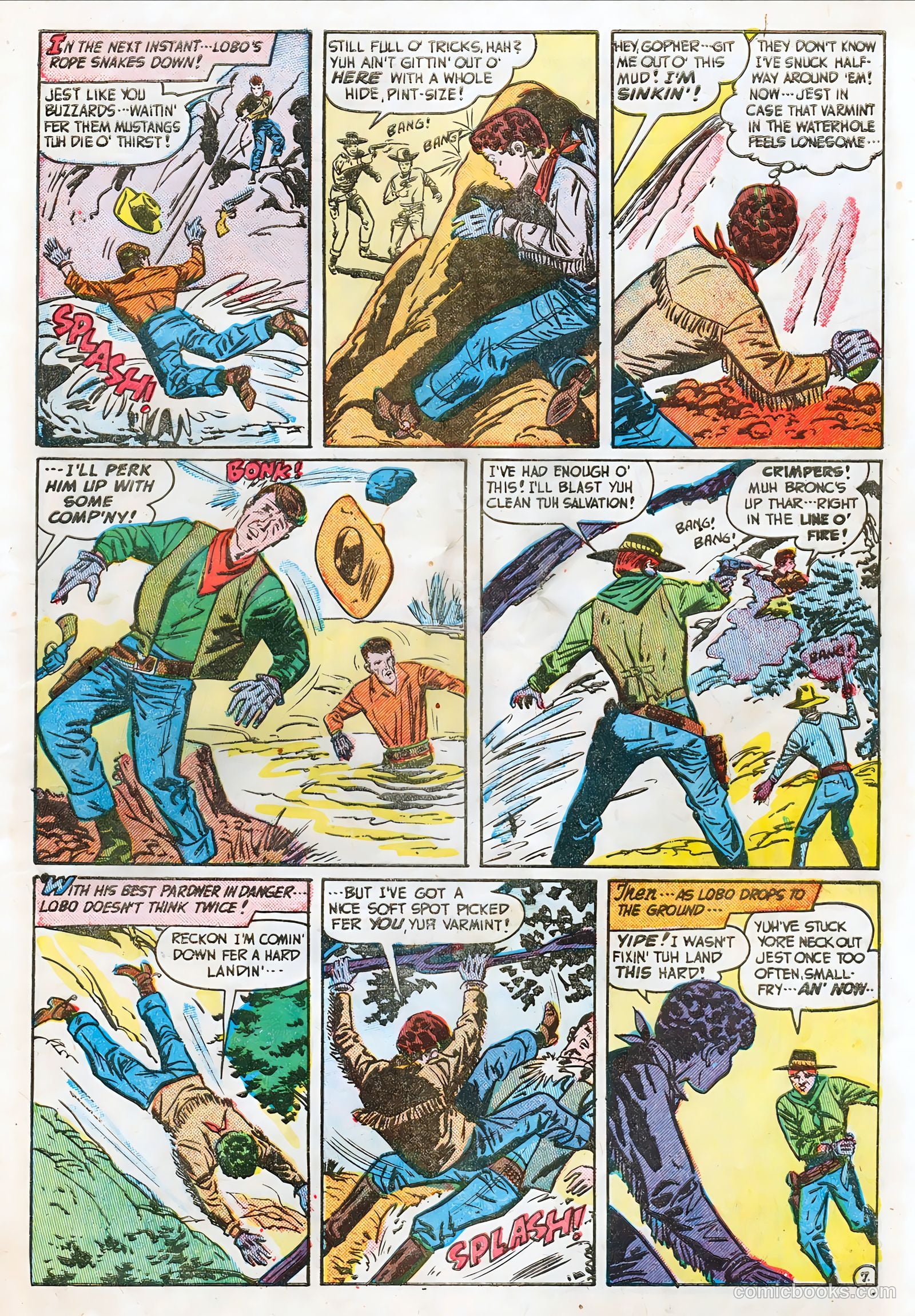 Blazing West #7 (1949) — page 41 of 52