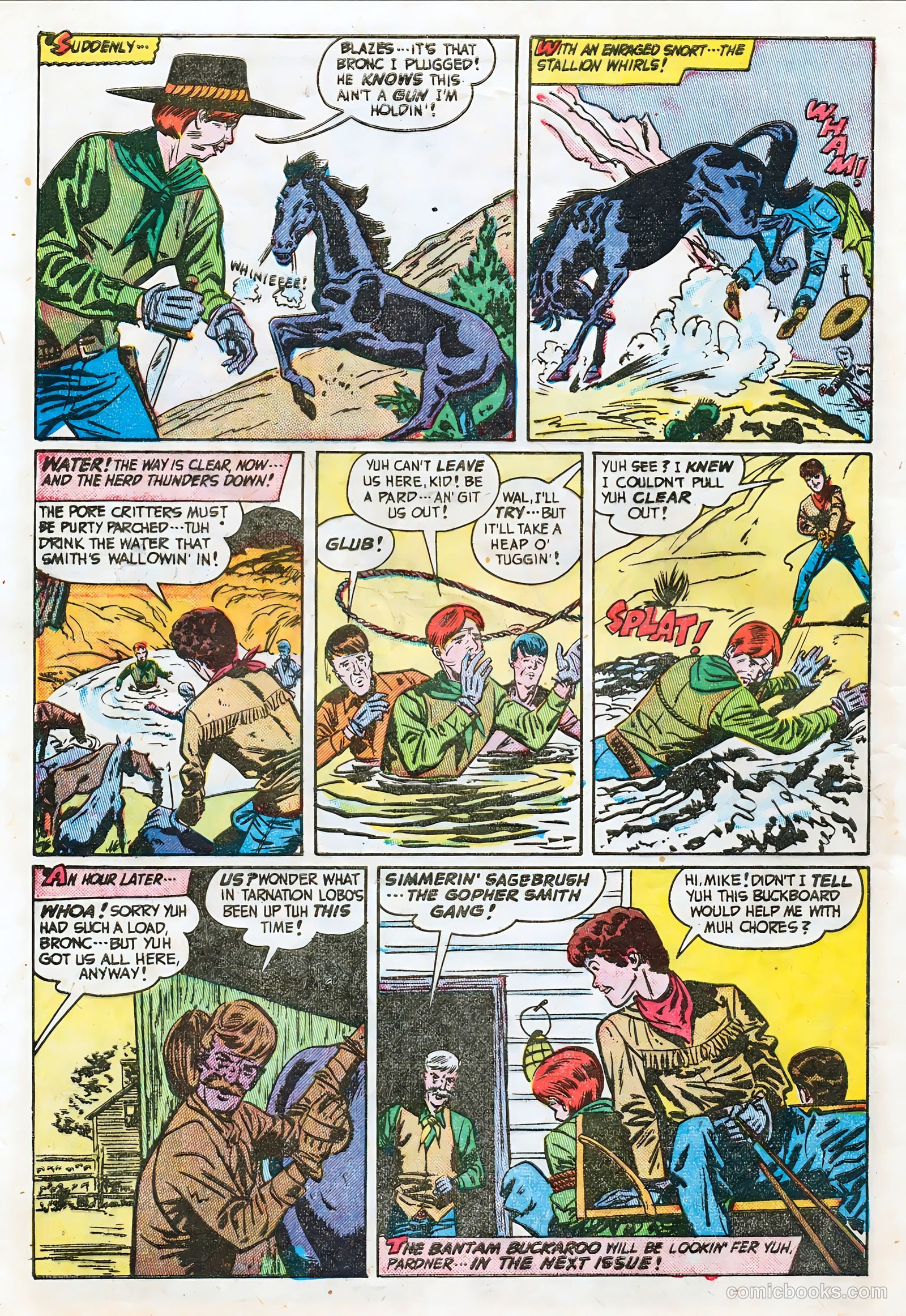 Blazing West #7 (1949) — page 42 of 52