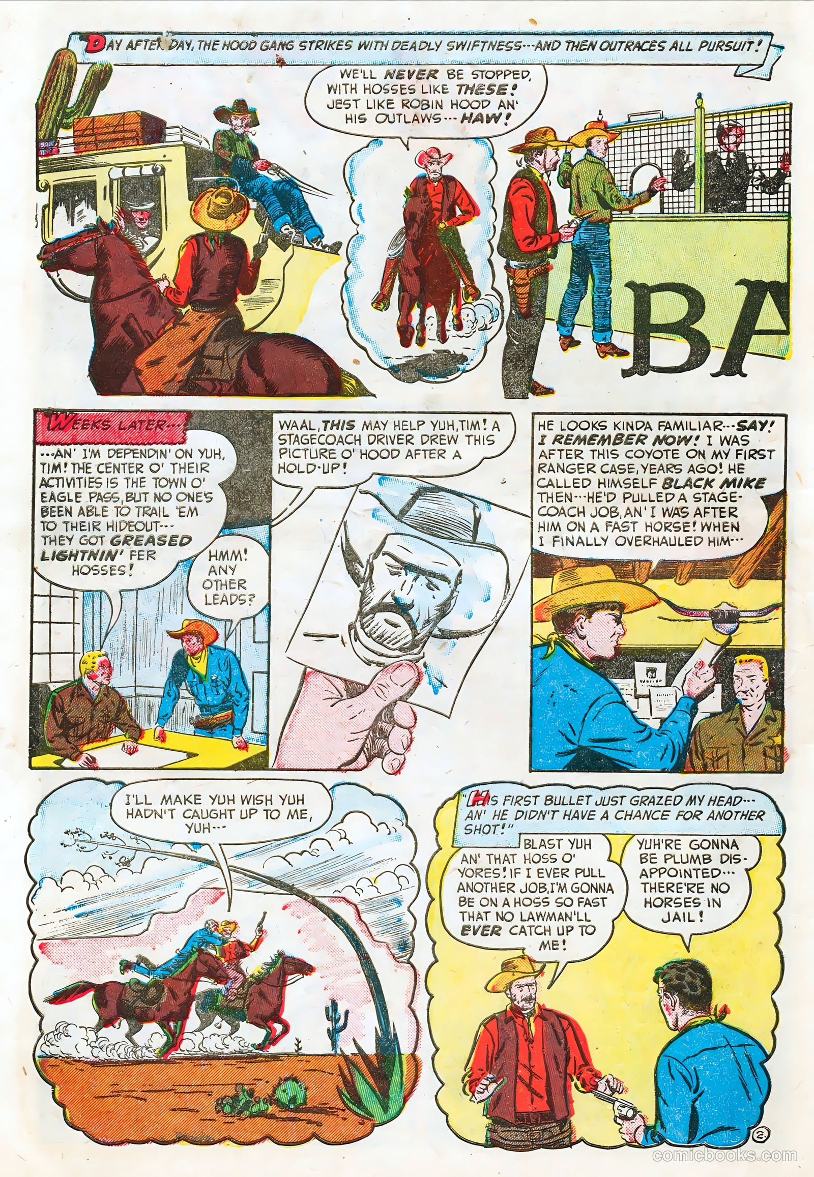 Blazing West #7 (1949) — page 44 of 52