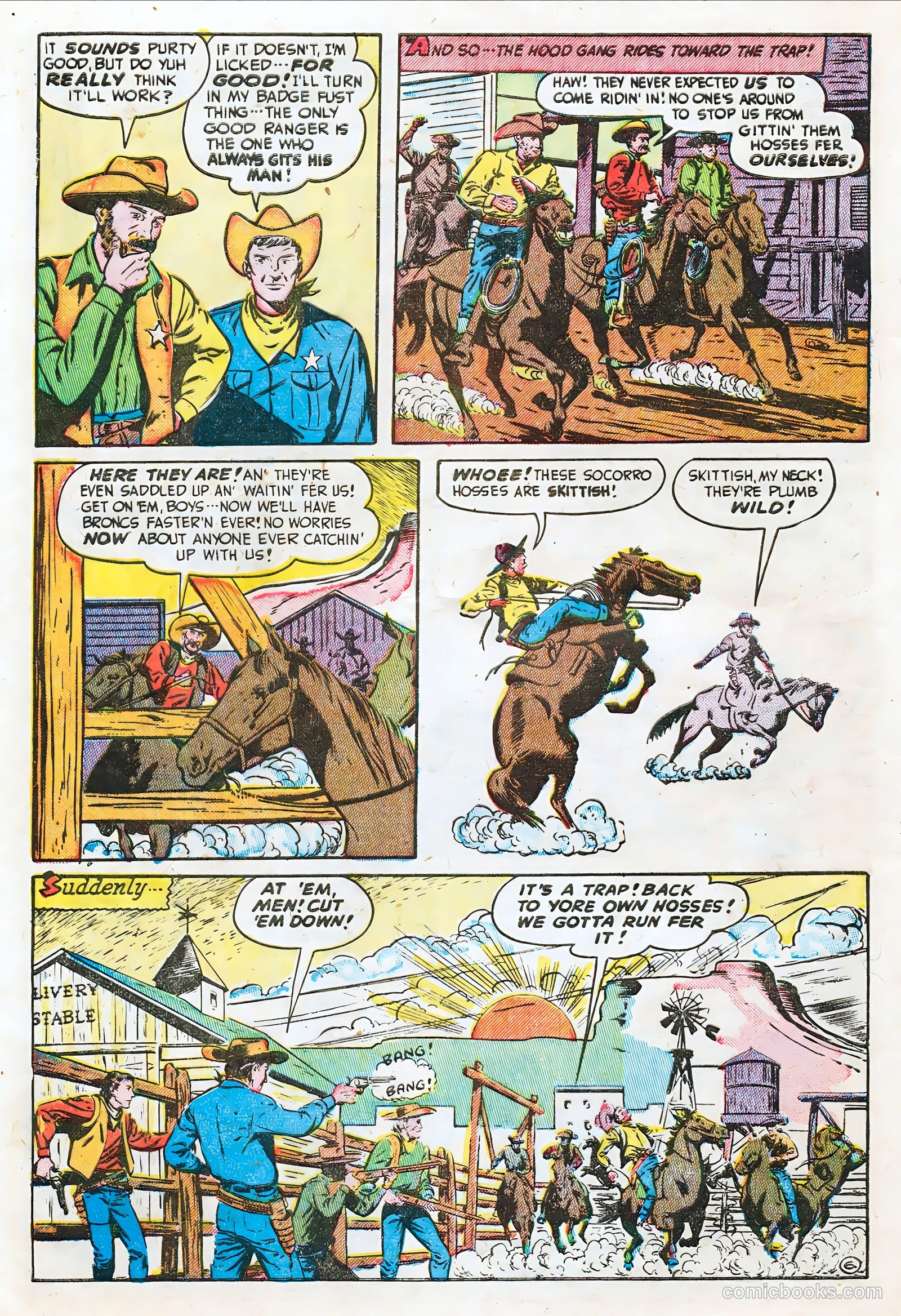 Blazing West #7 (1949) — page 48 of 52