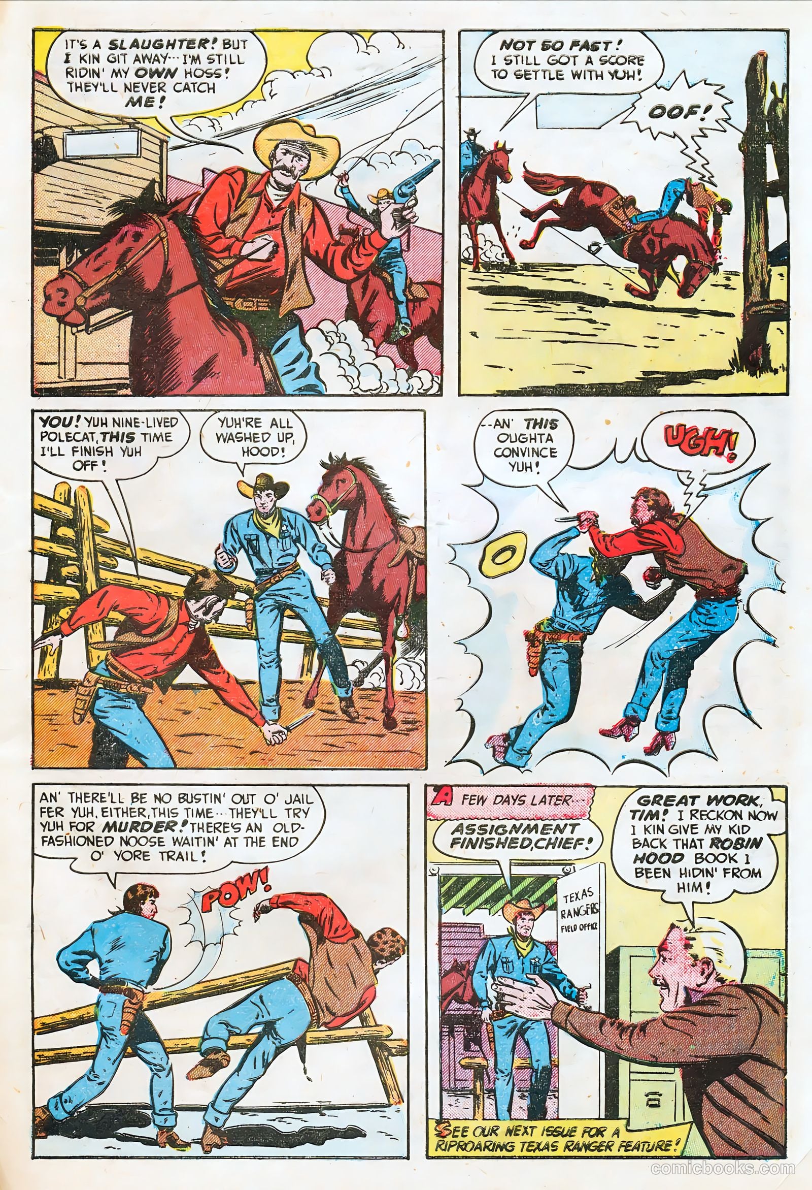Blazing West #7 (1949) — page 49 of 52