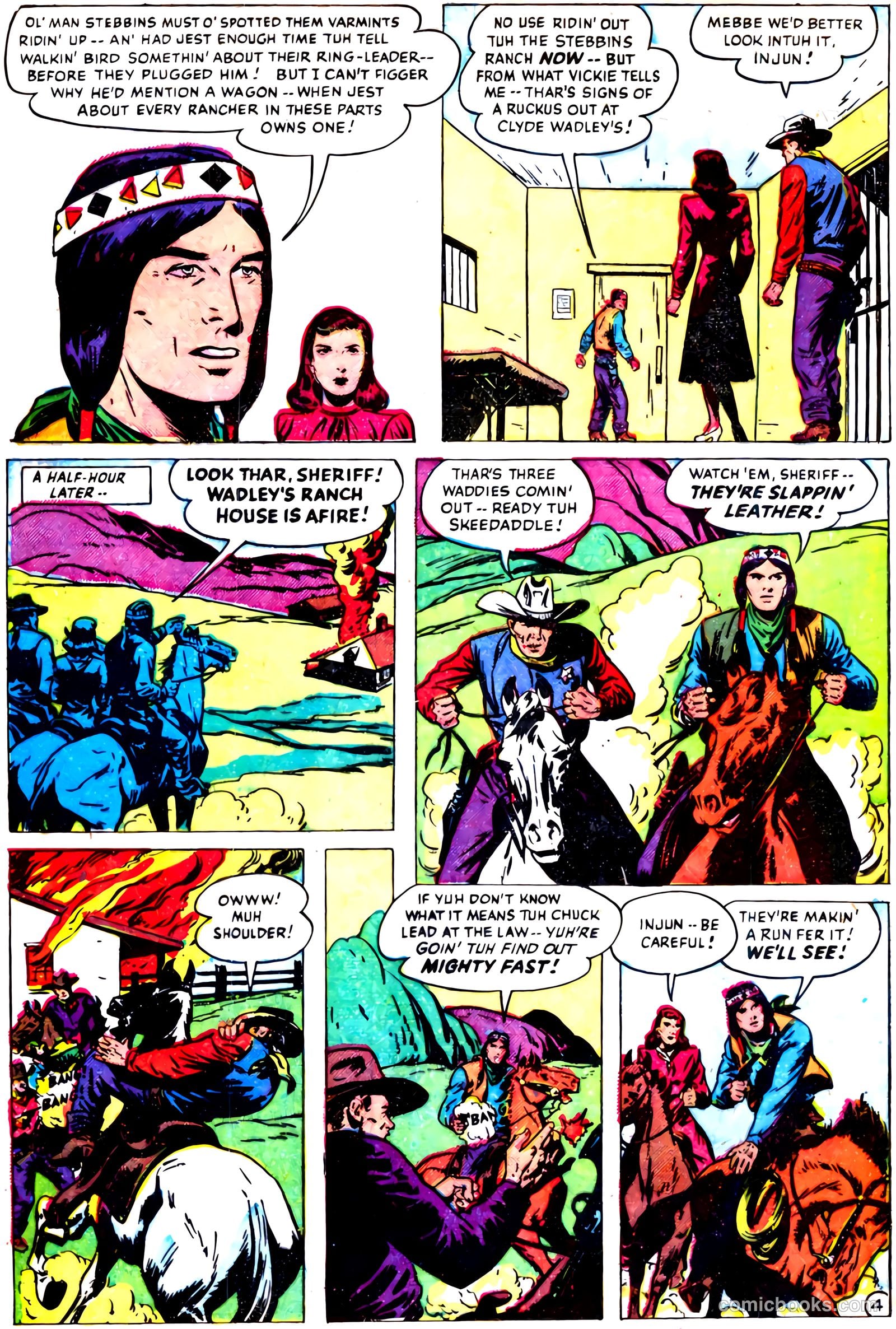 Blazing West #8 (1949) — page 6 of 52