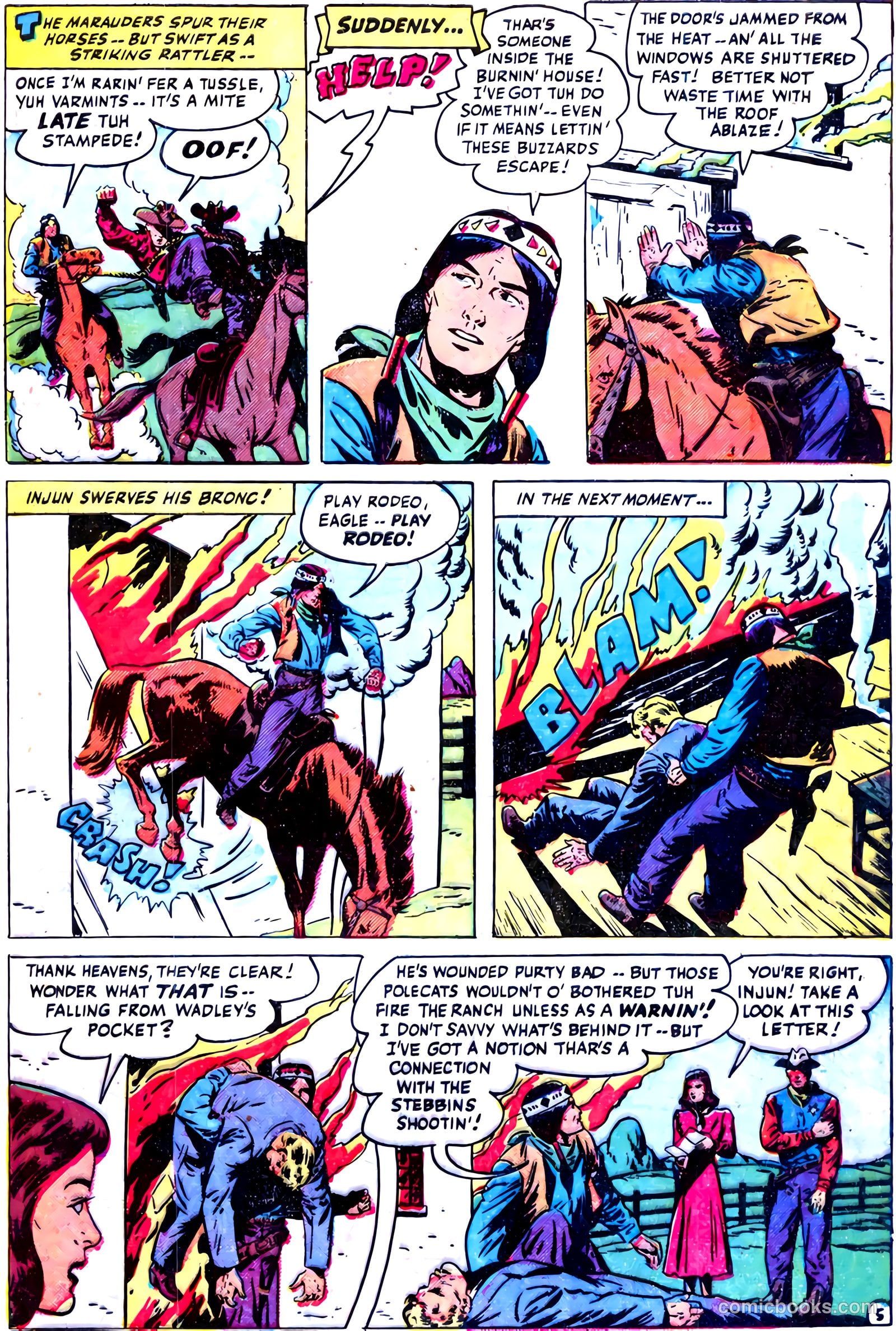 Blazing West #8 (1949) — page 7 of 52