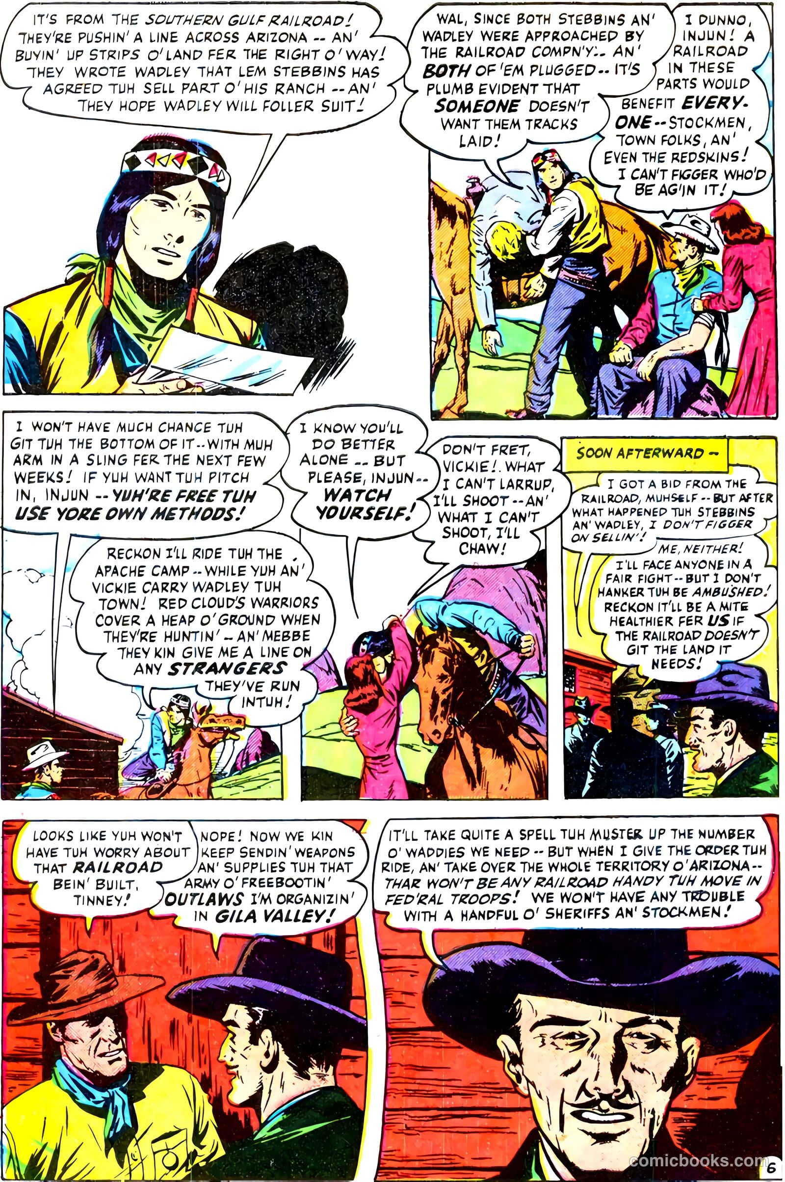Blazing West #8 (1949) — page 8 of 52