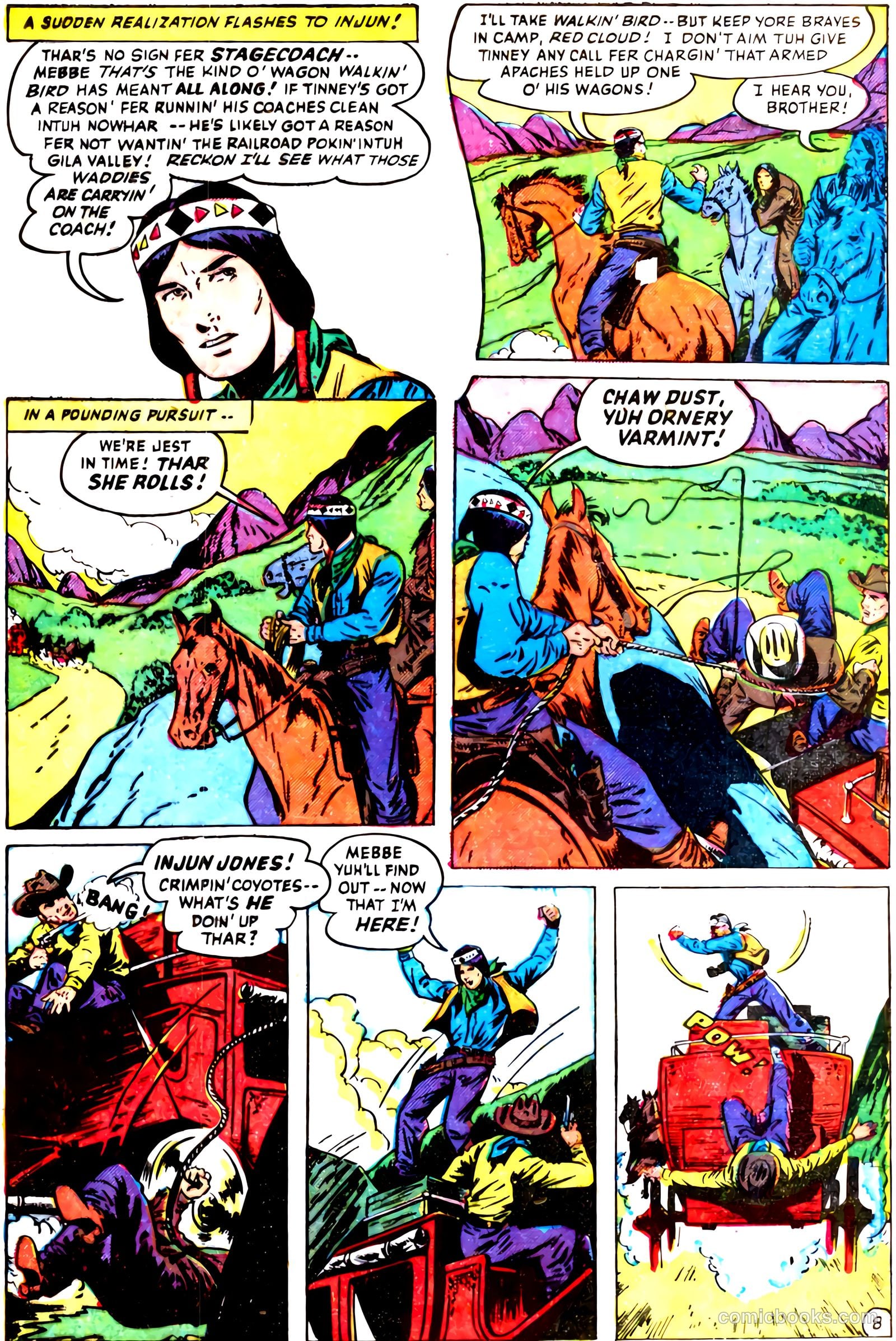 Blazing West #8 (1949) — page 10 of 52