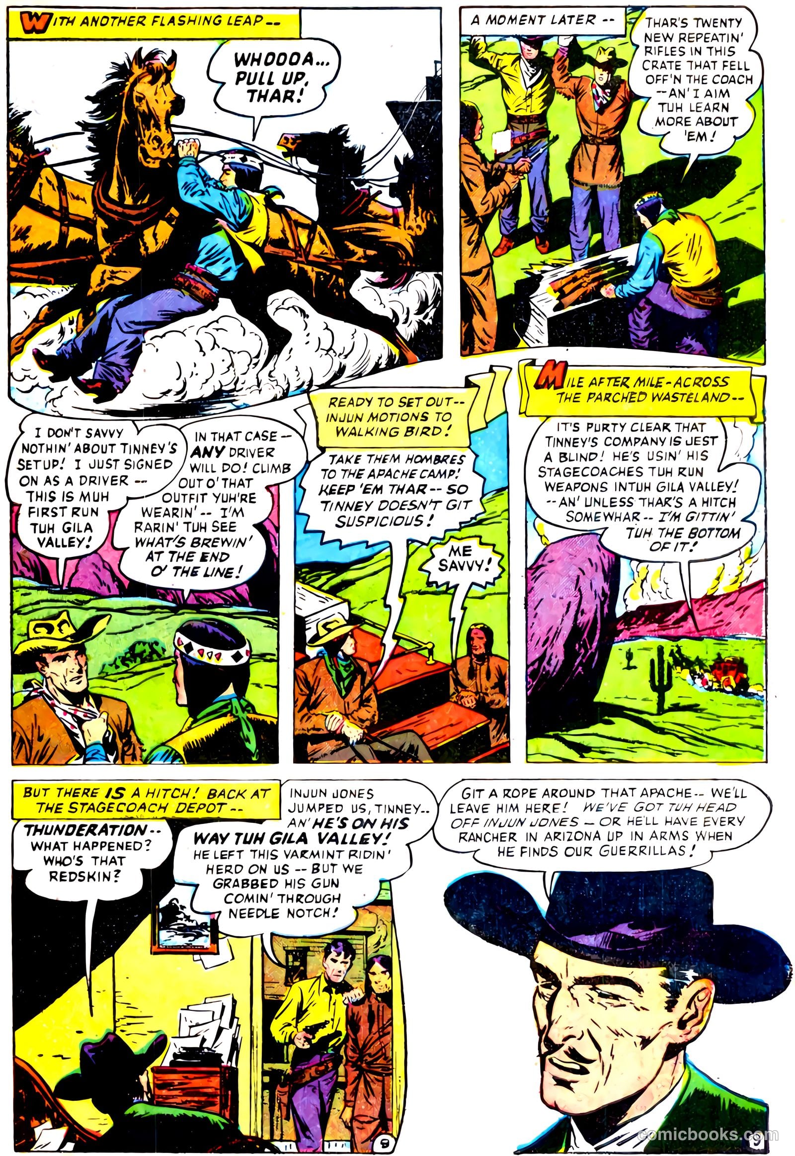 Blazing West #8 (1949) — page 11 of 52