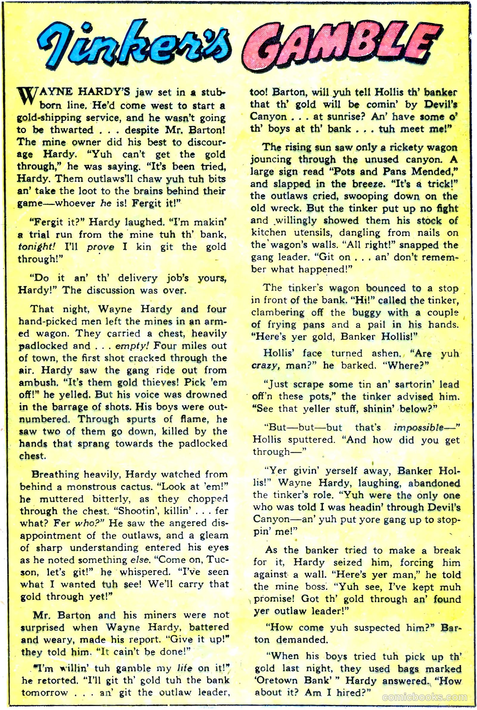 Blazing West #8 (1949) — page 16 of 52