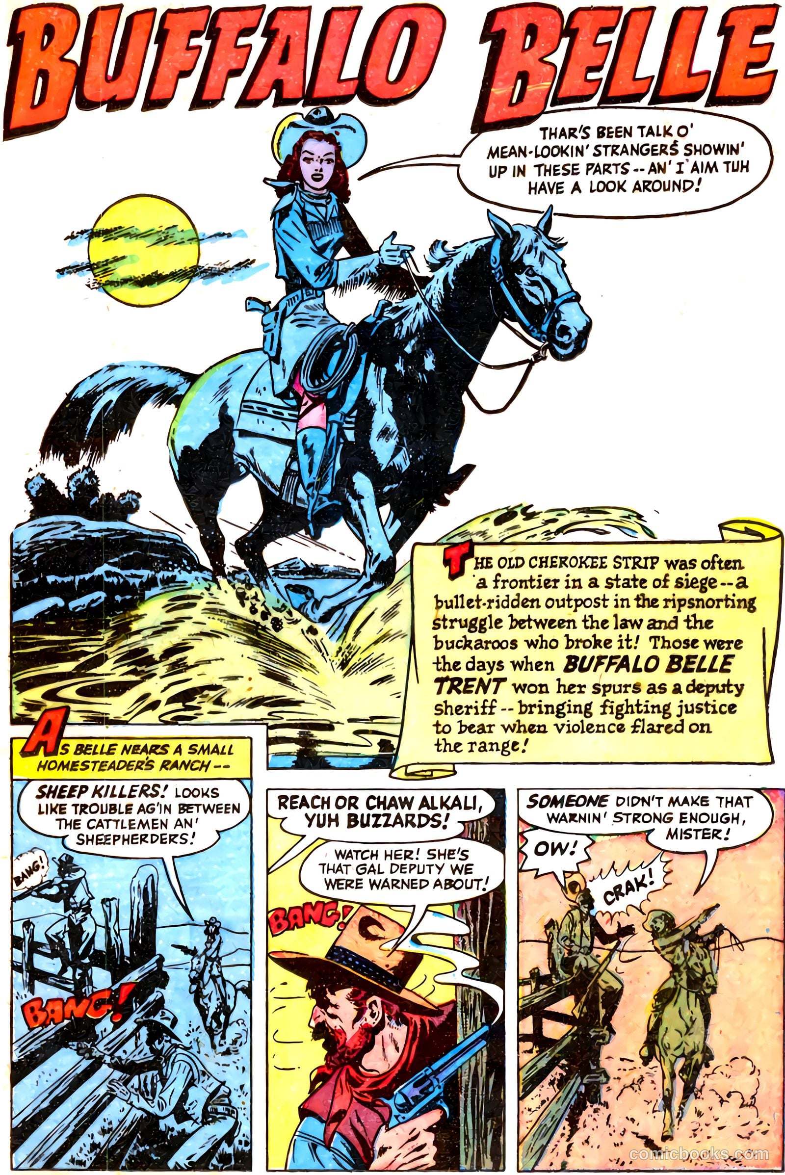 Blazing West #8 (1949) — page 17 of 52