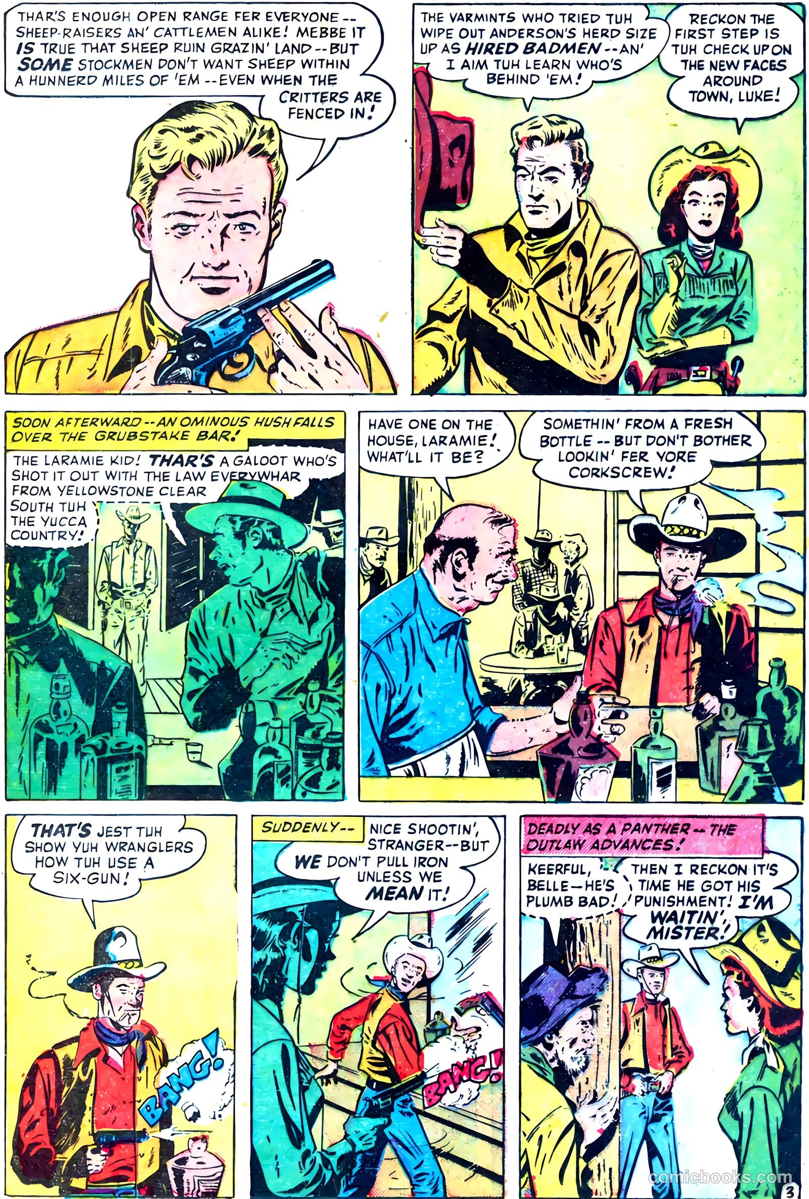 Blazing West #8 (1949) — page 19 of 52