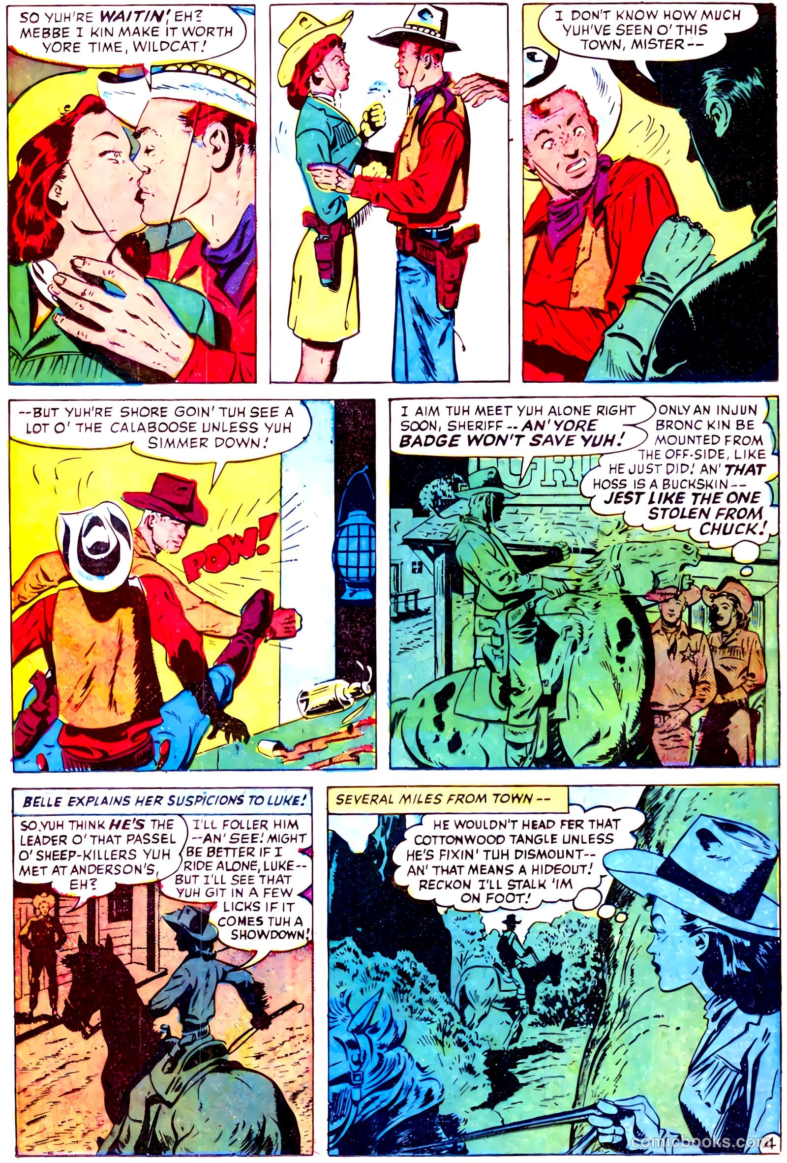 Blazing West #8 (1949) — page 20 of 52