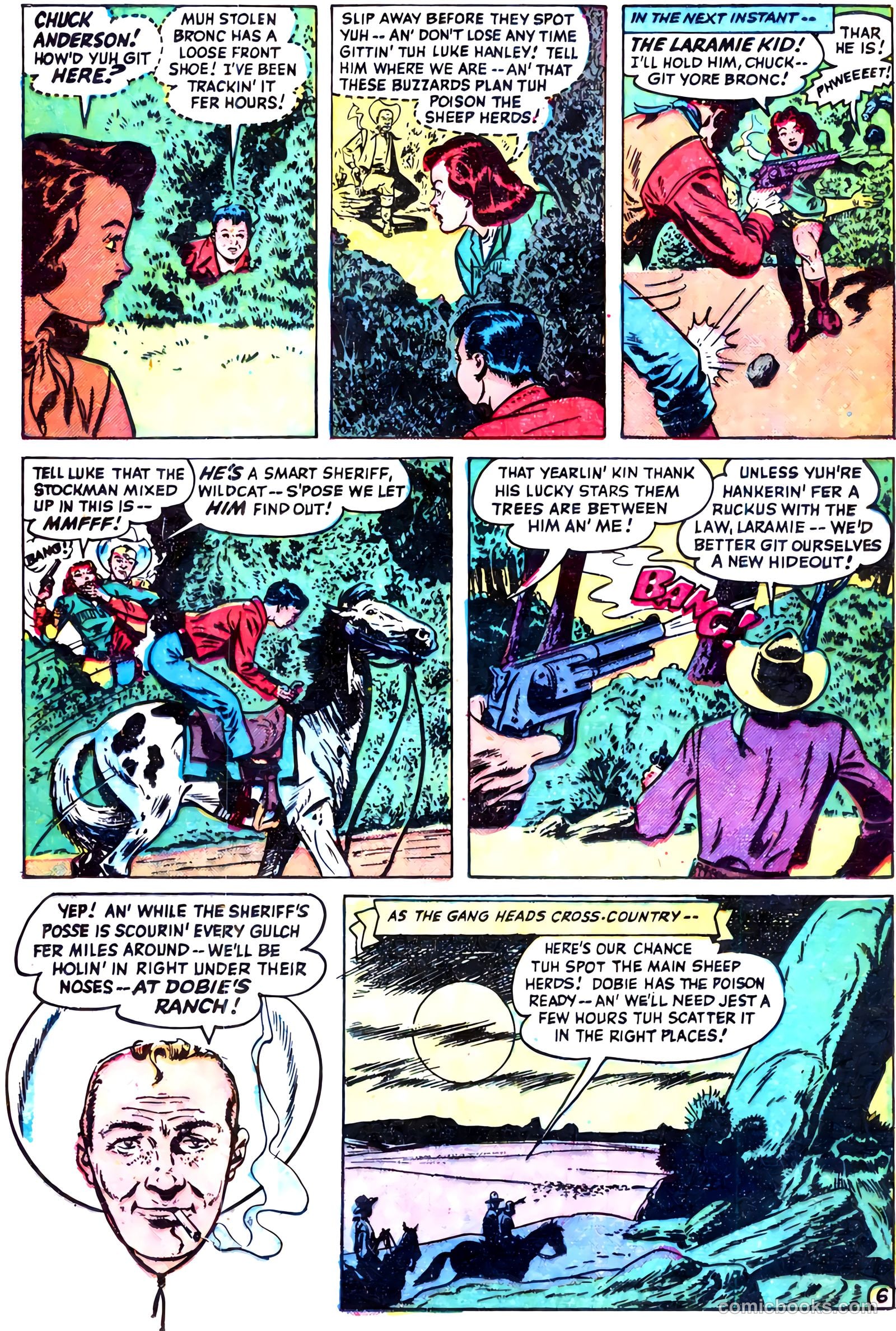 Blazing West #8 (1949) — page 22 of 52