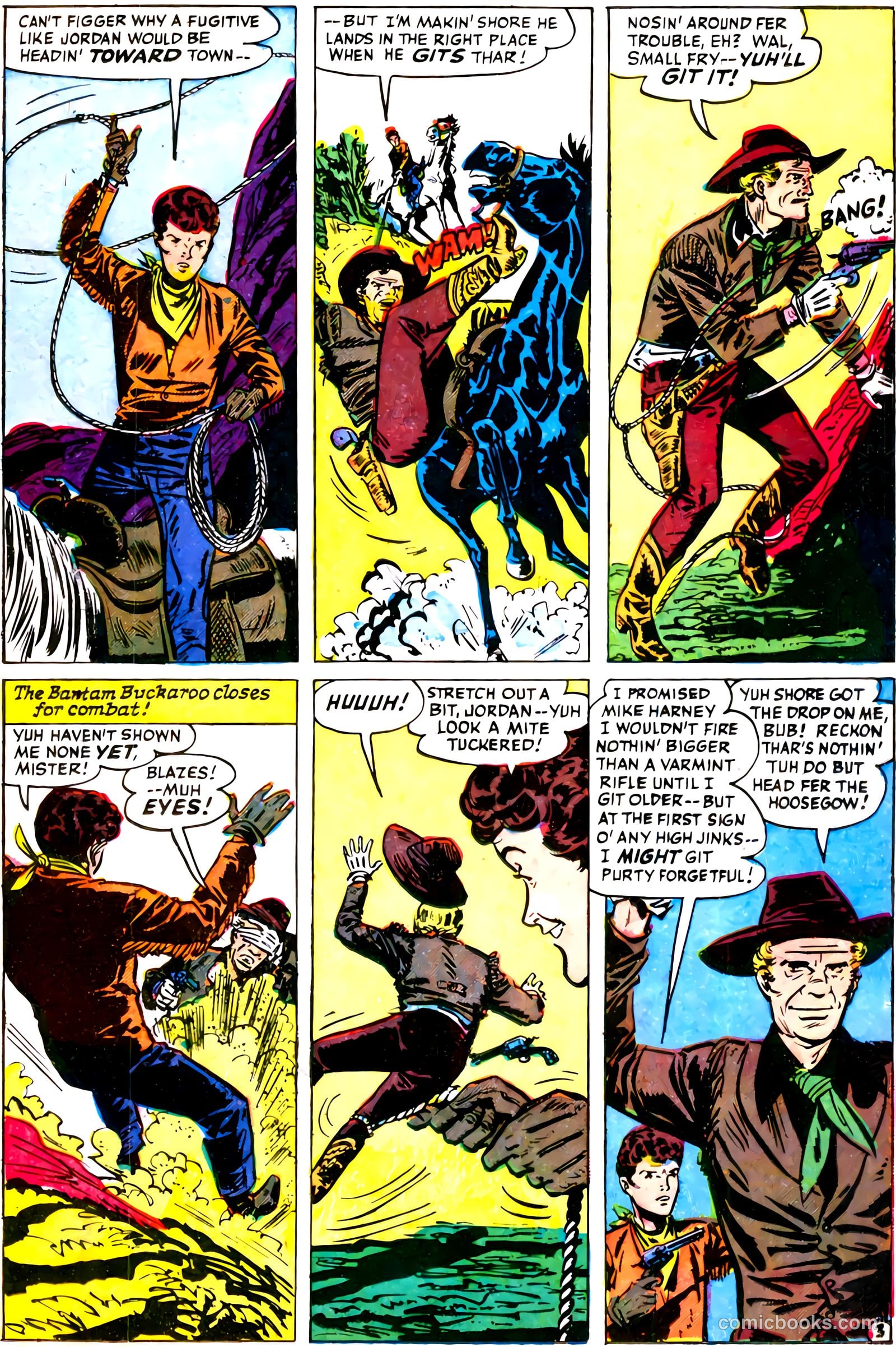 Blazing West #8 (1949) — page 27 of 52