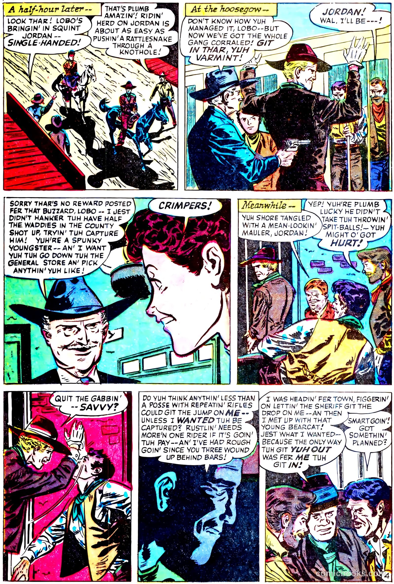 Blazing West #8 (1949) — page 28 of 52