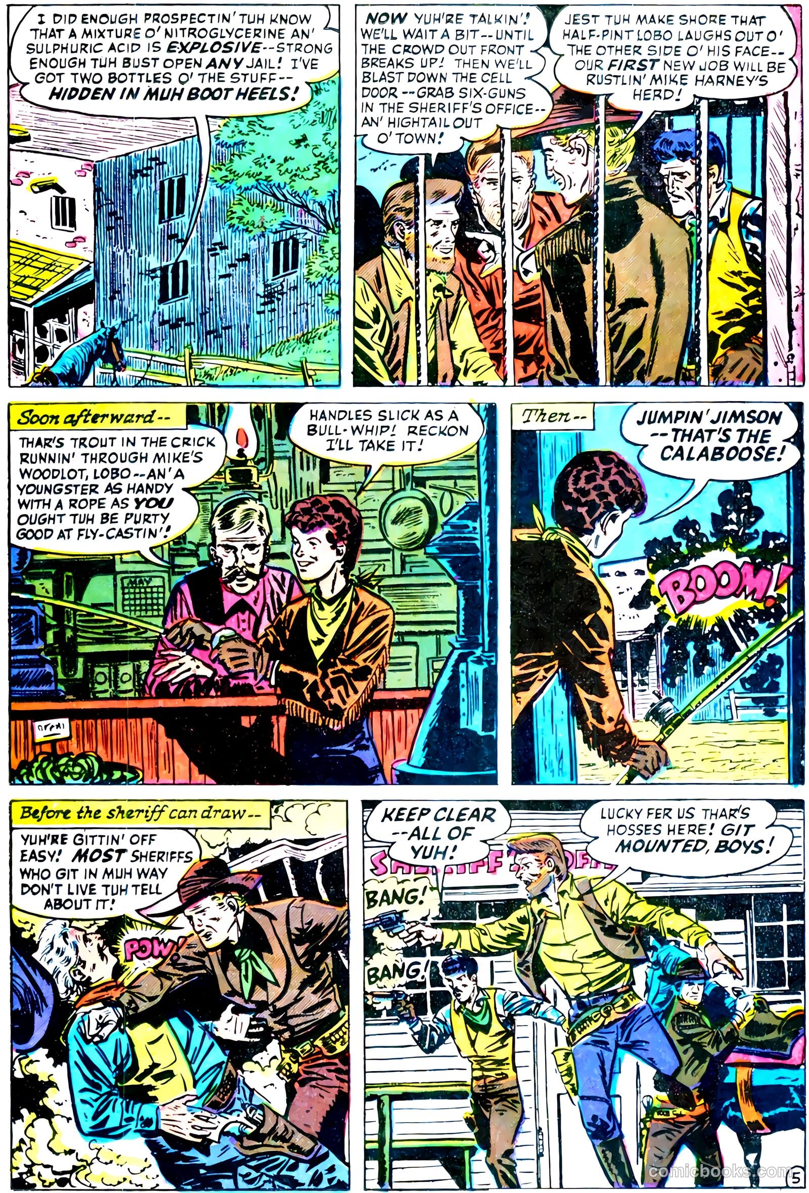 Blazing West #8 (1949) — page 29 of 52