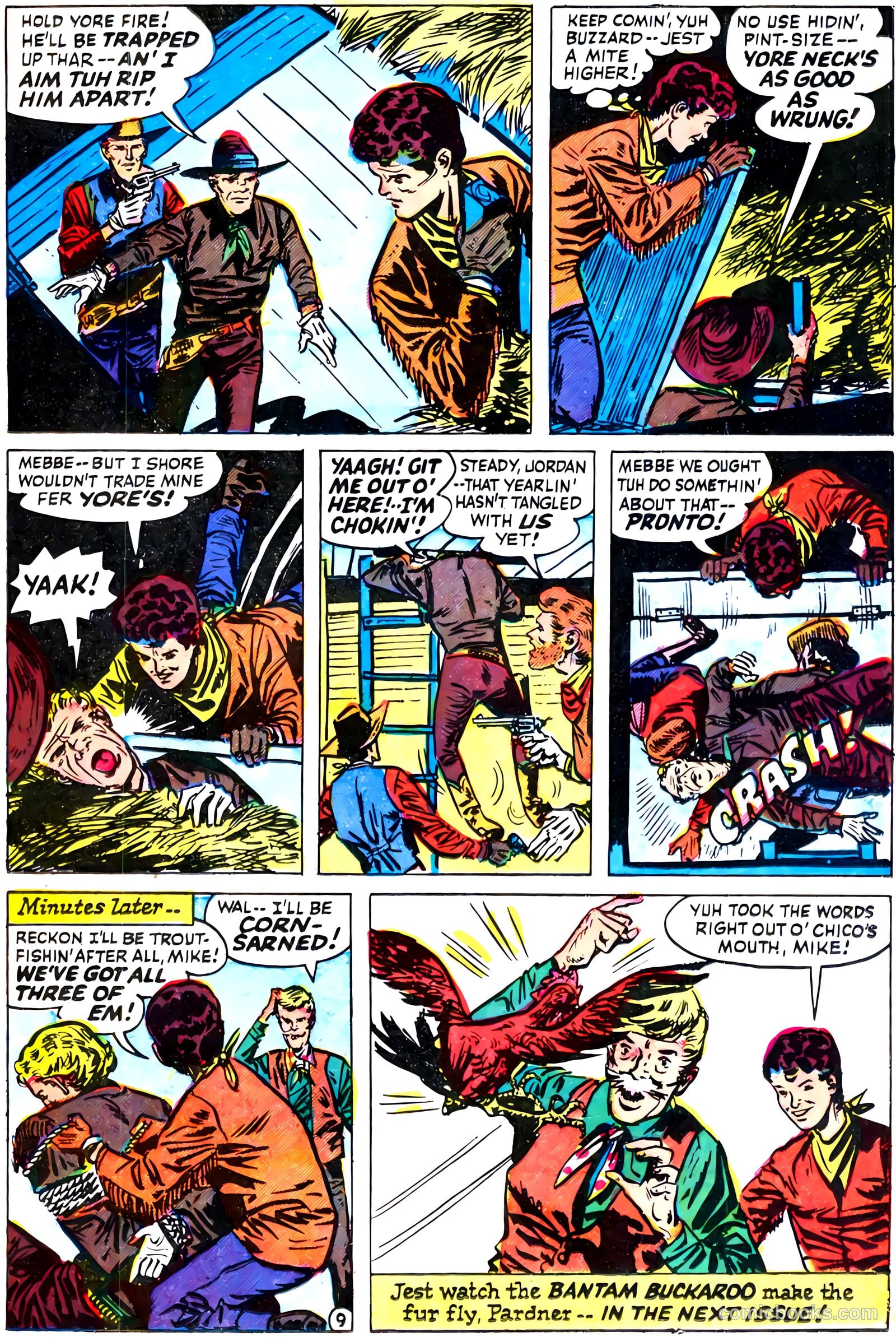 Blazing West #8 (1949) — page 33 of 52