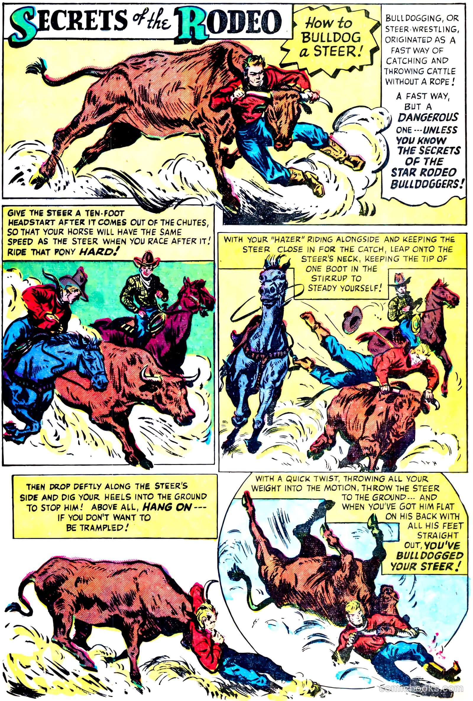 Blazing West #8 (1949) — page 34 of 52
