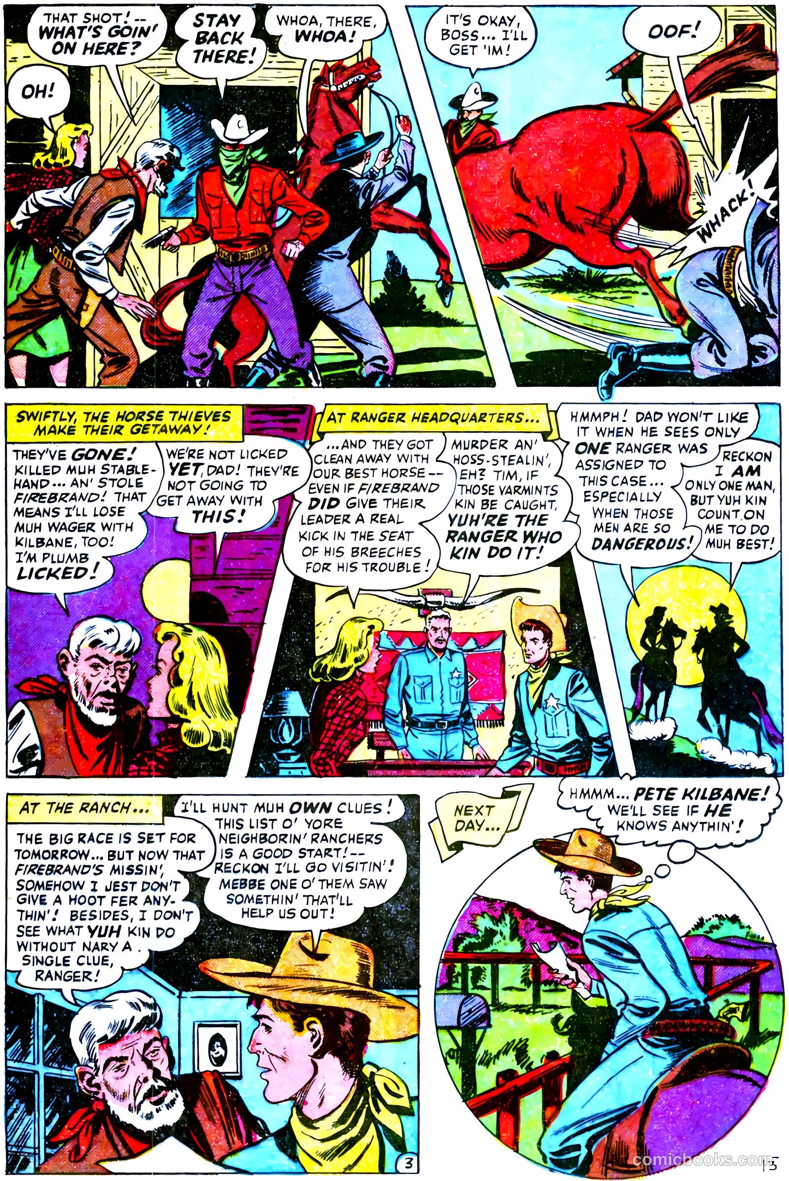 Blazing West #8 (1949) — page 37 of 52
