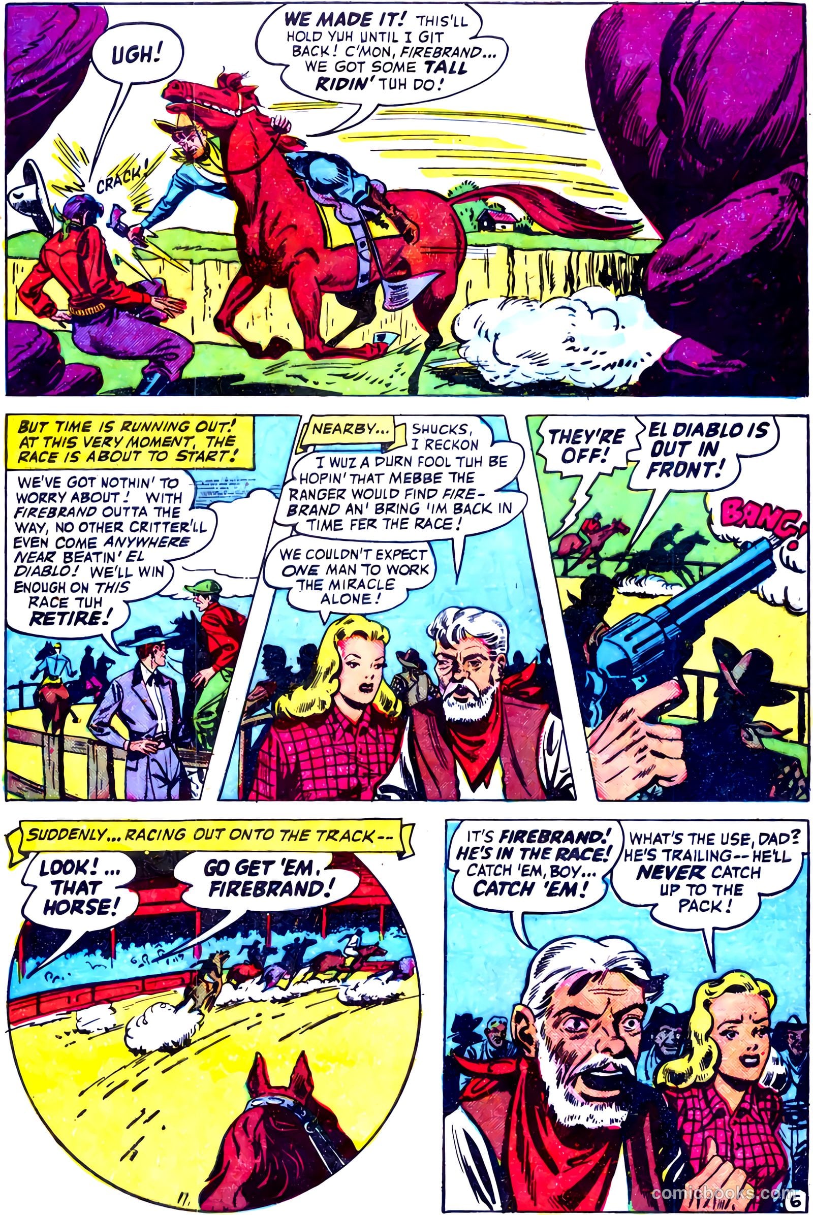Blazing West #8 (1949) — page 40 of 52