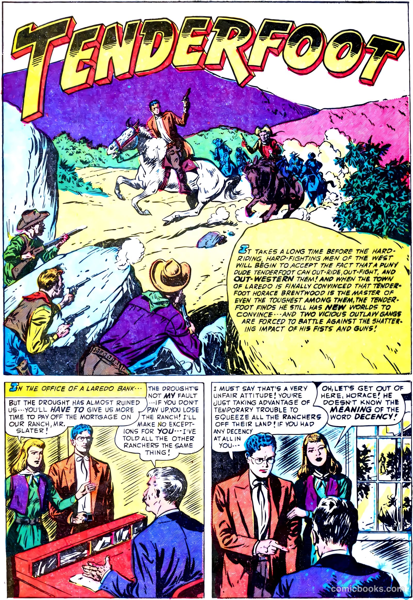 Blazing West #8 (1949) — page 43 of 52