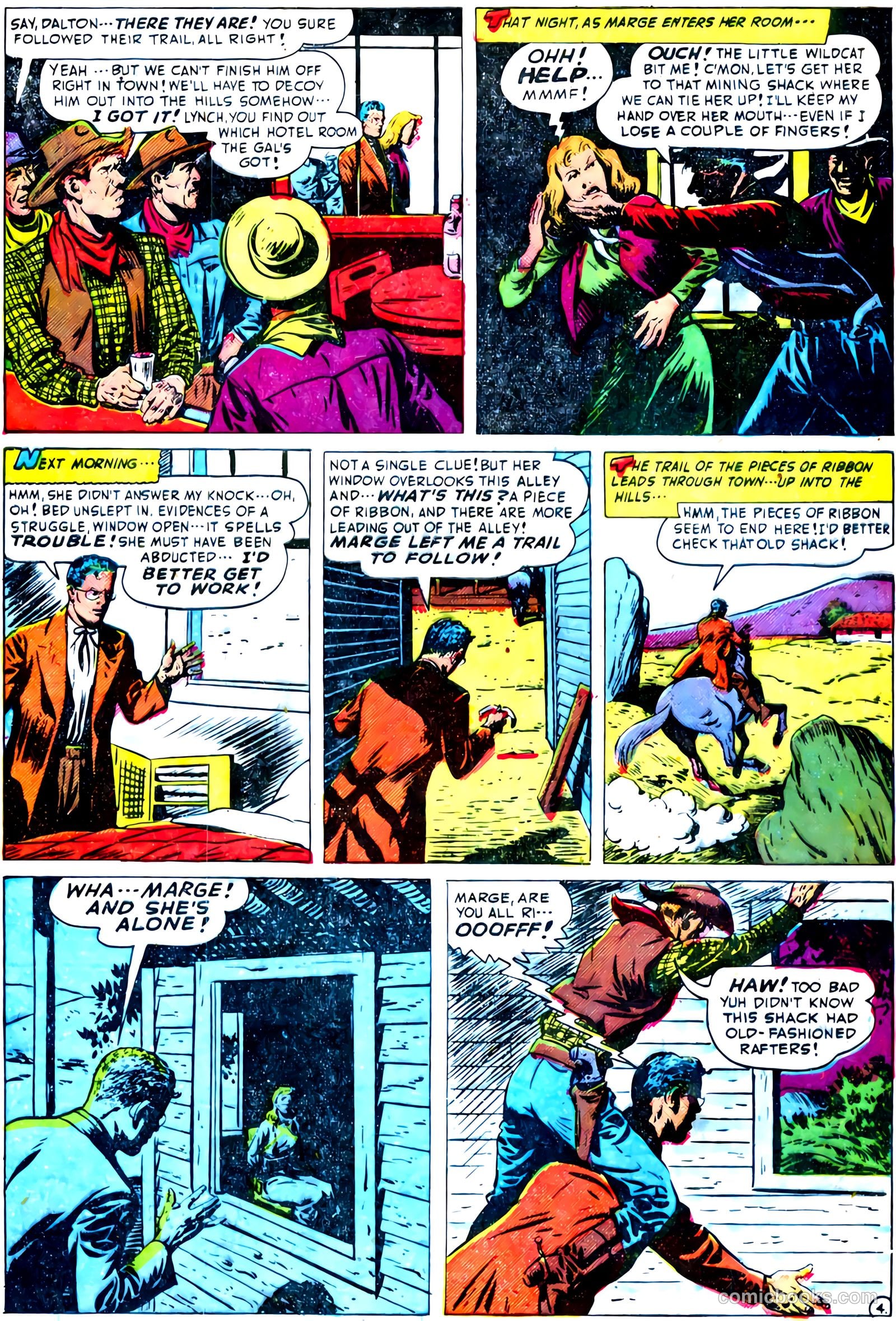 Blazing West #8 (1949) — page 46 of 52