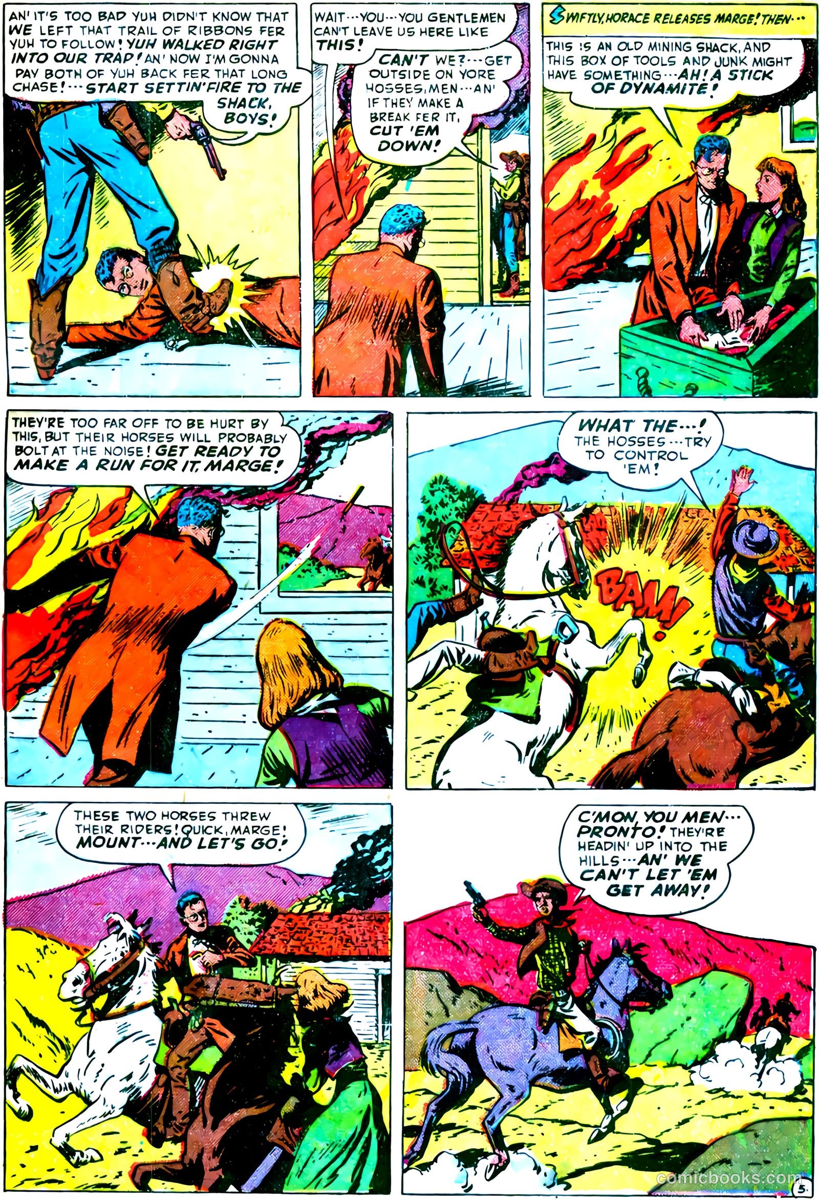 Blazing West #8 (1949) — page 47 of 52