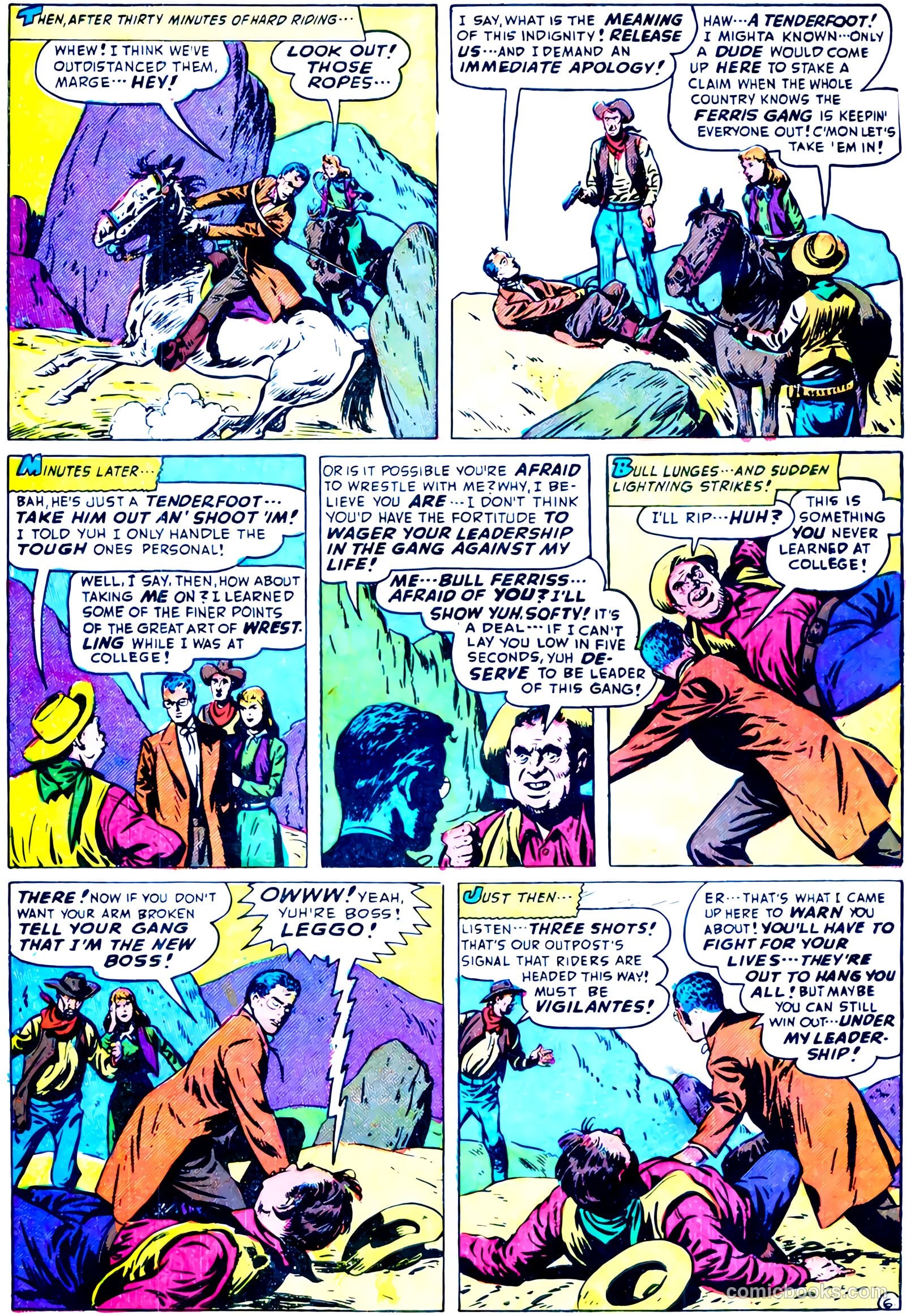 Blazing West #8 (1949) — page 48 of 52