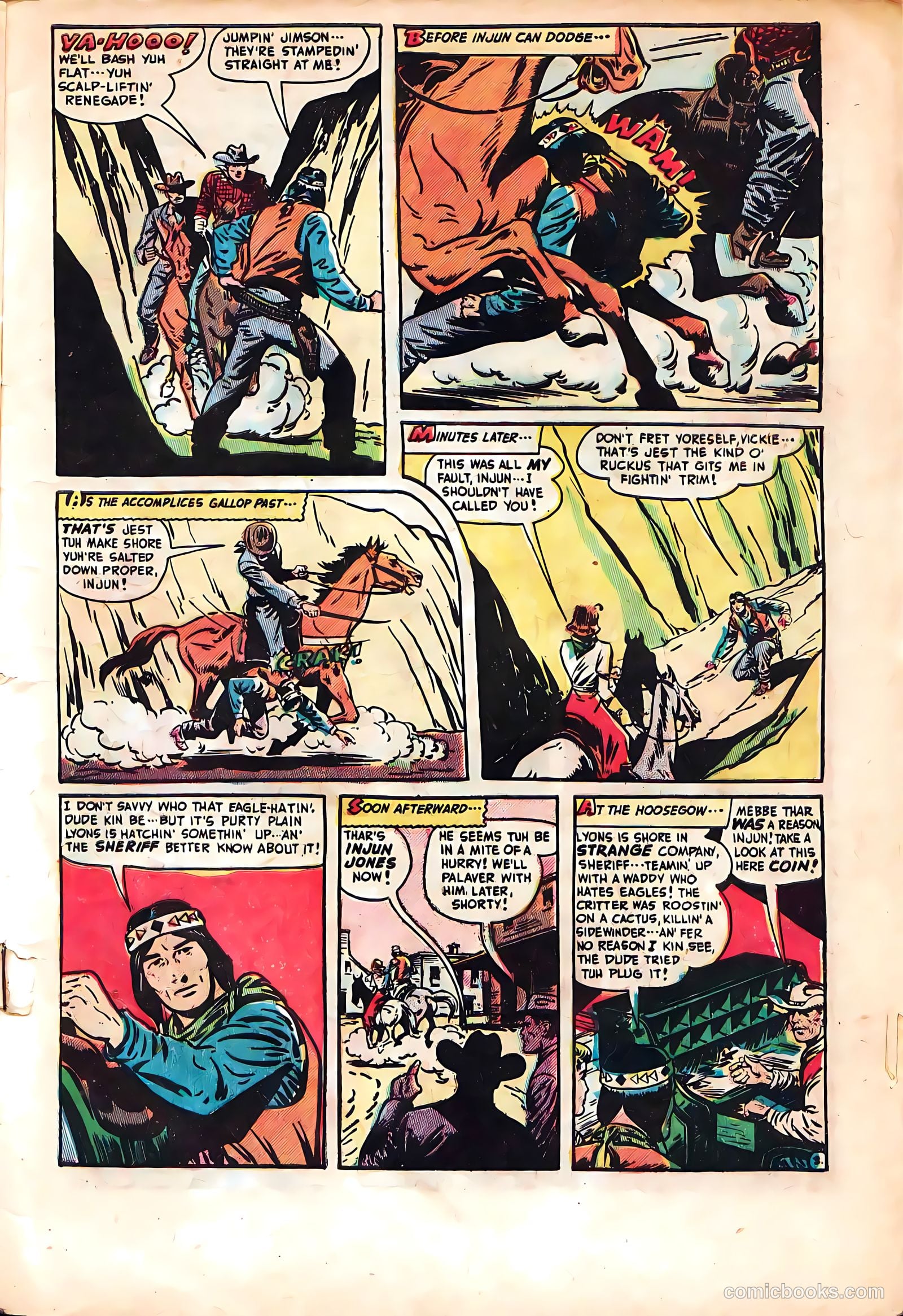 Blazing West #9 (1950) — page 5 of 52