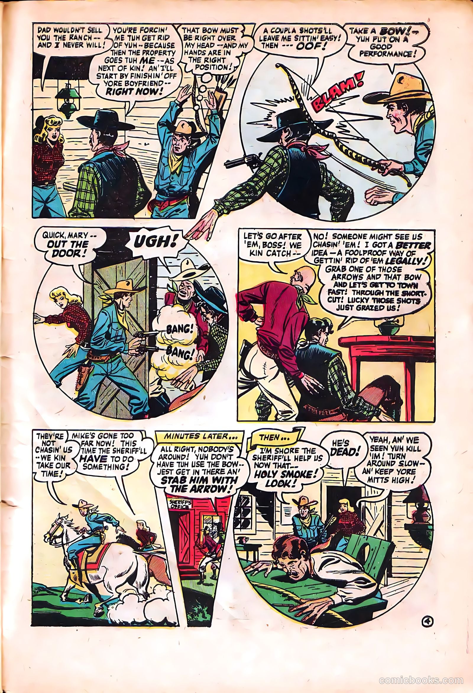 Blazing West #9 (1950) — page 47 of 52