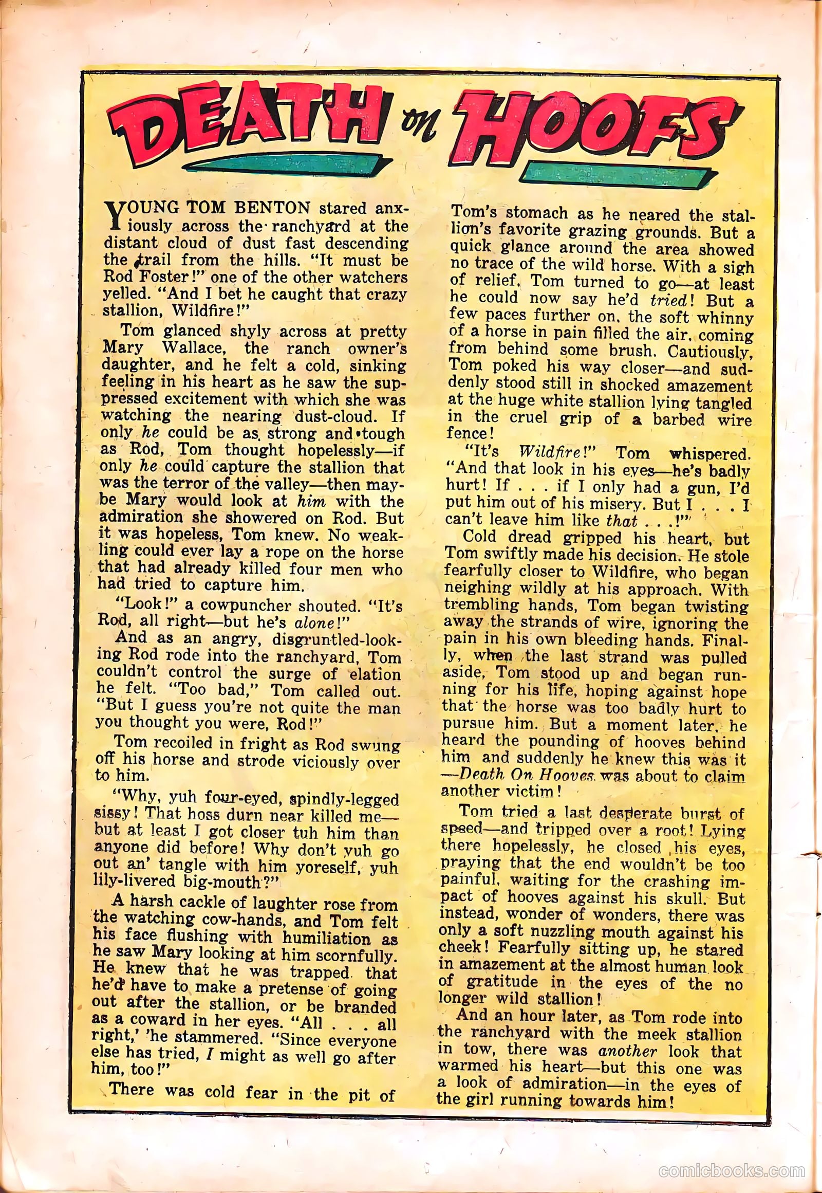 Blazing West #9 (1950) — page 16 of 52