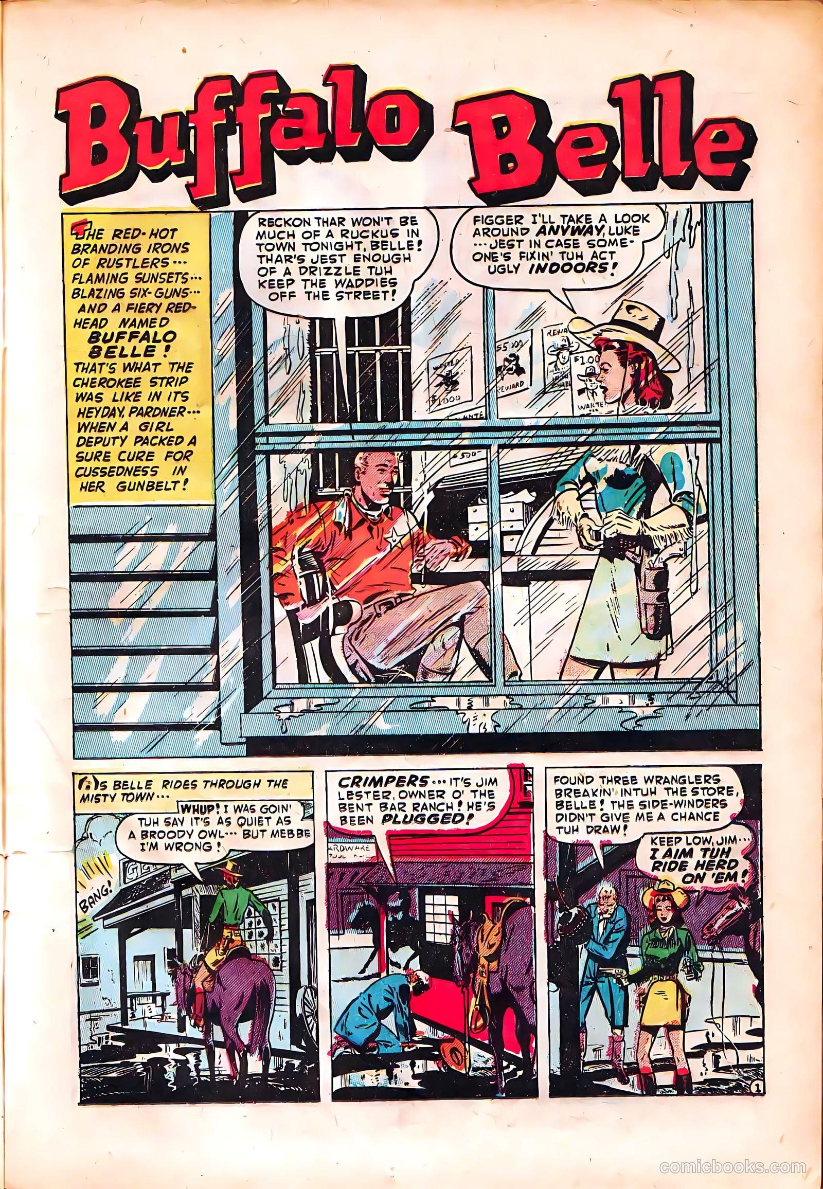 Blazing West #9 (1950) — page 19 of 52