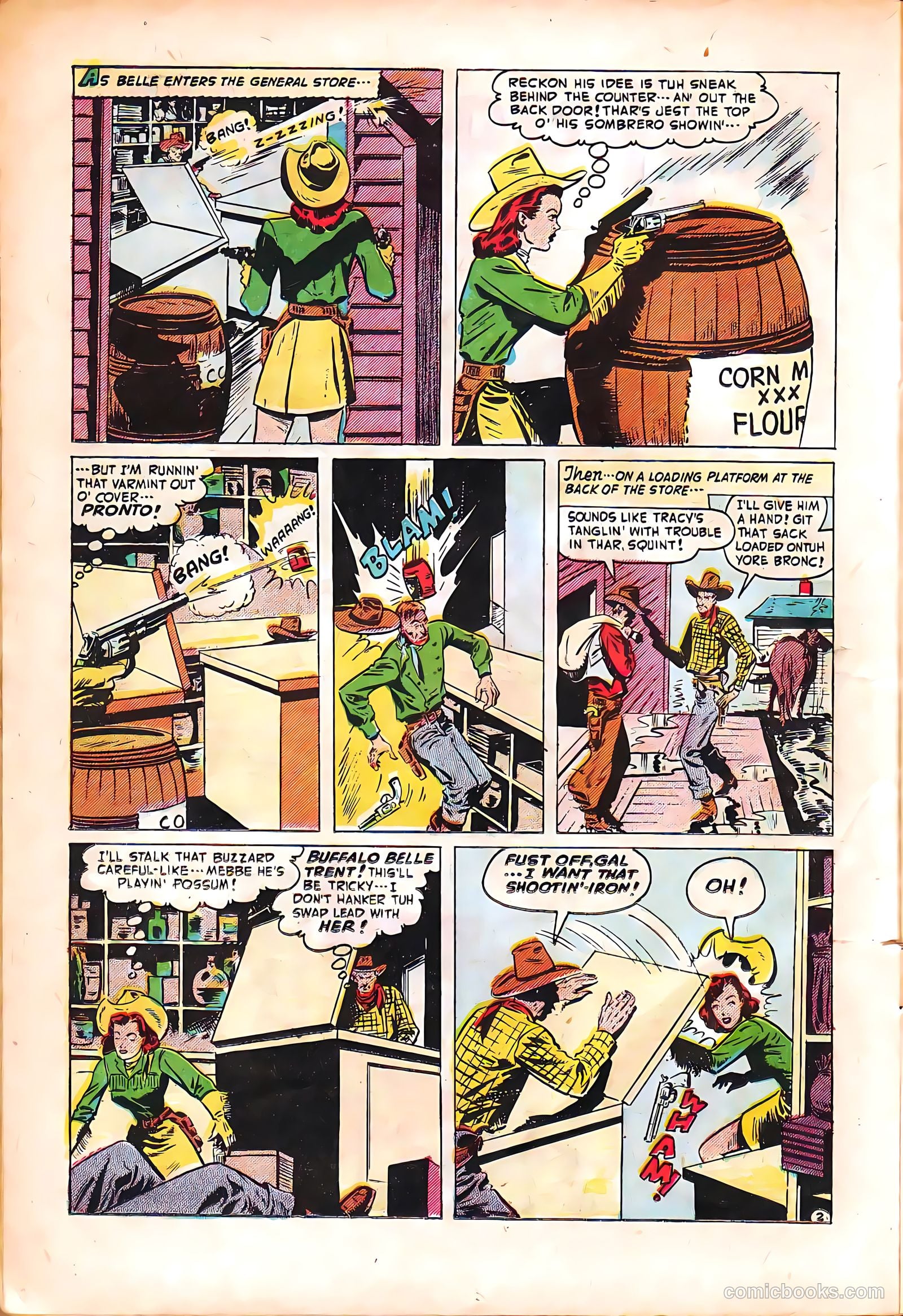 Blazing West #9 (1950) — page 20 of 52