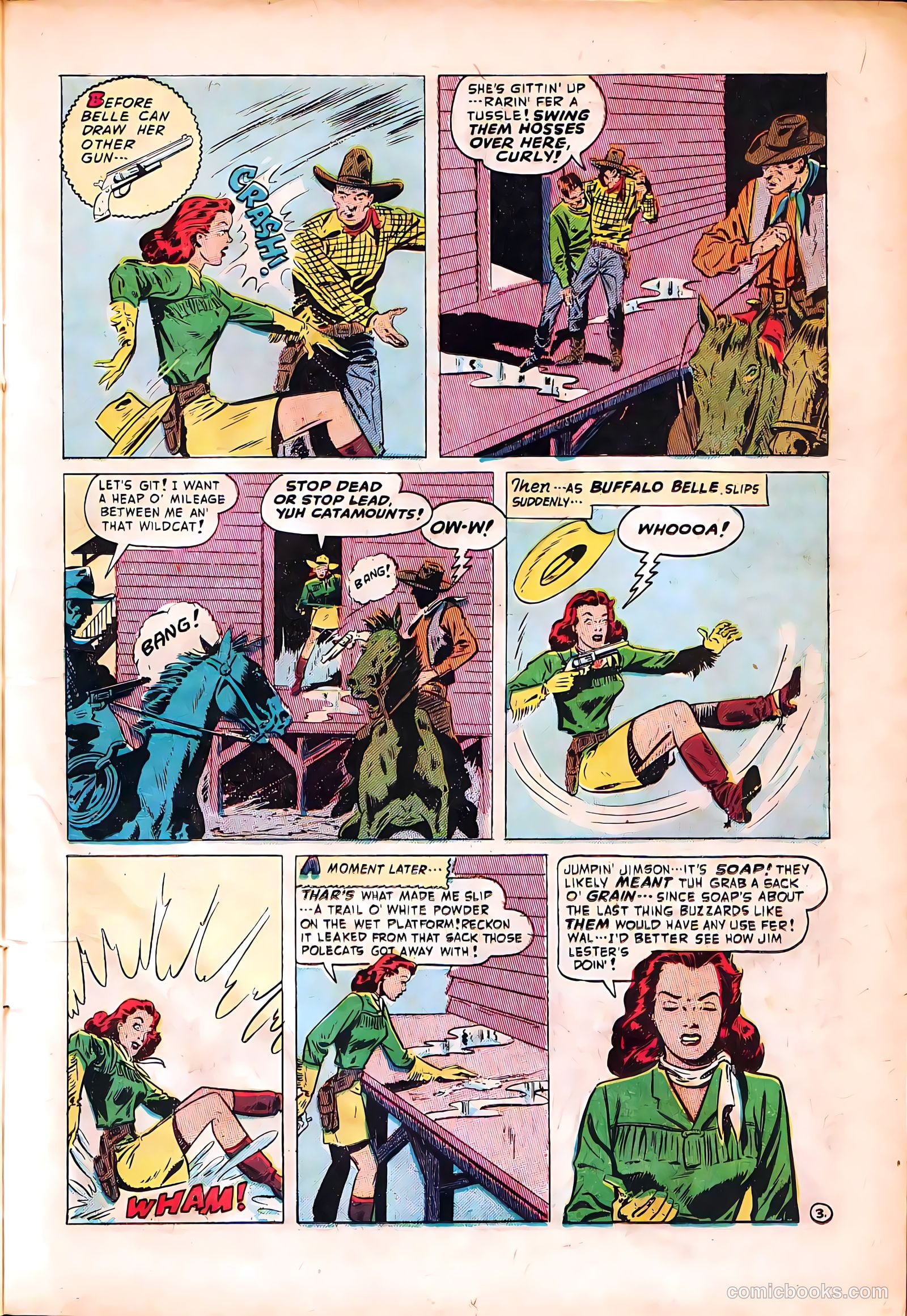 Blazing West #9 (1950) — page 21 of 52