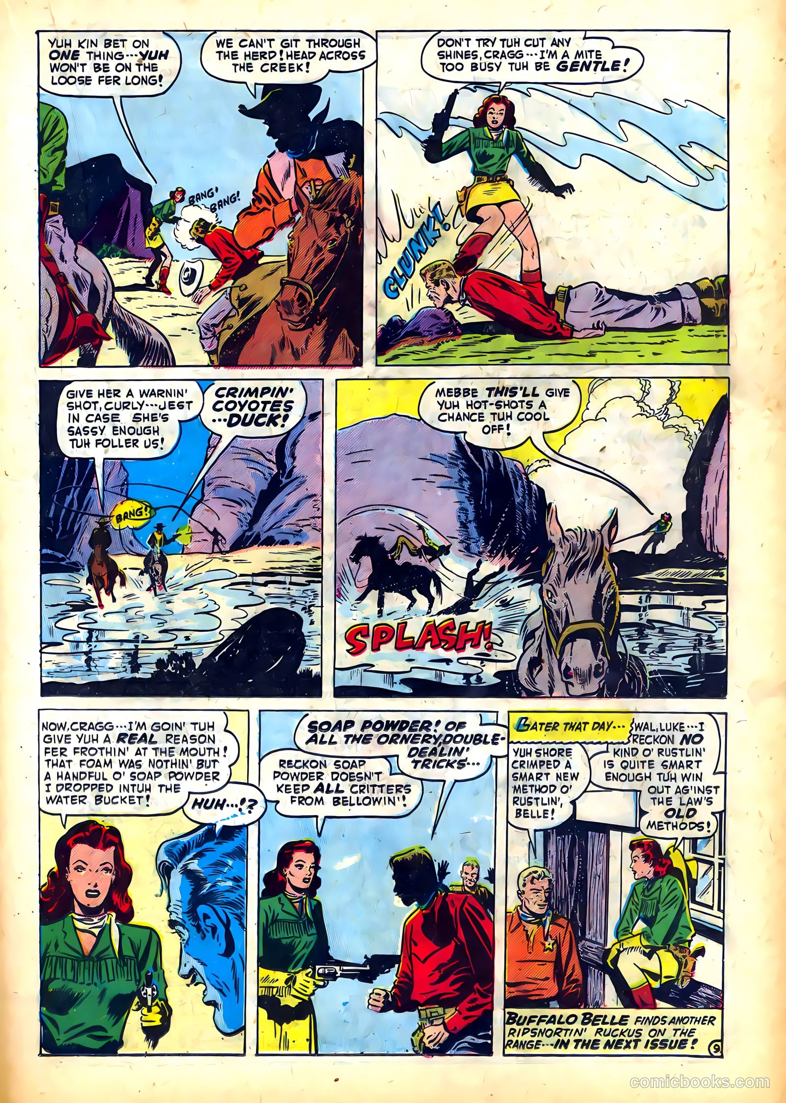 Blazing West #9 (1950) — page 27 of 52
