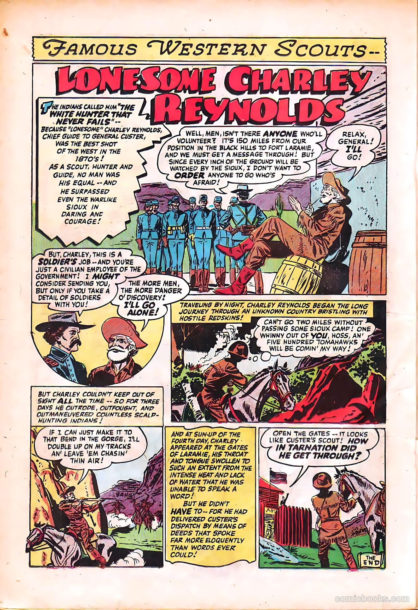 Blazing West #9 (1950) — page 30 of 52