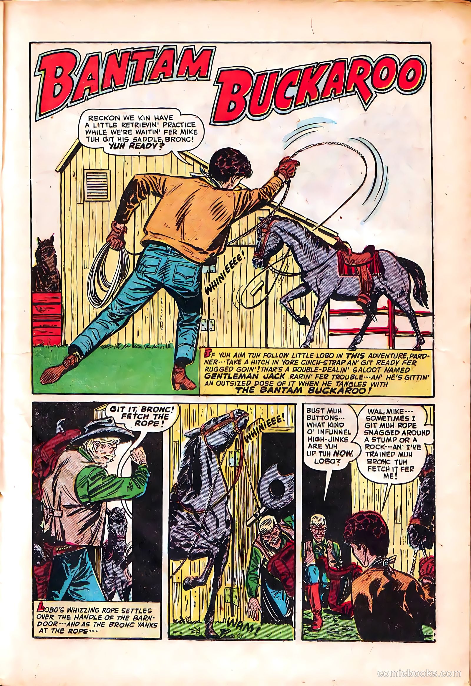 Blazing West #9 (1950) — page 31 of 52