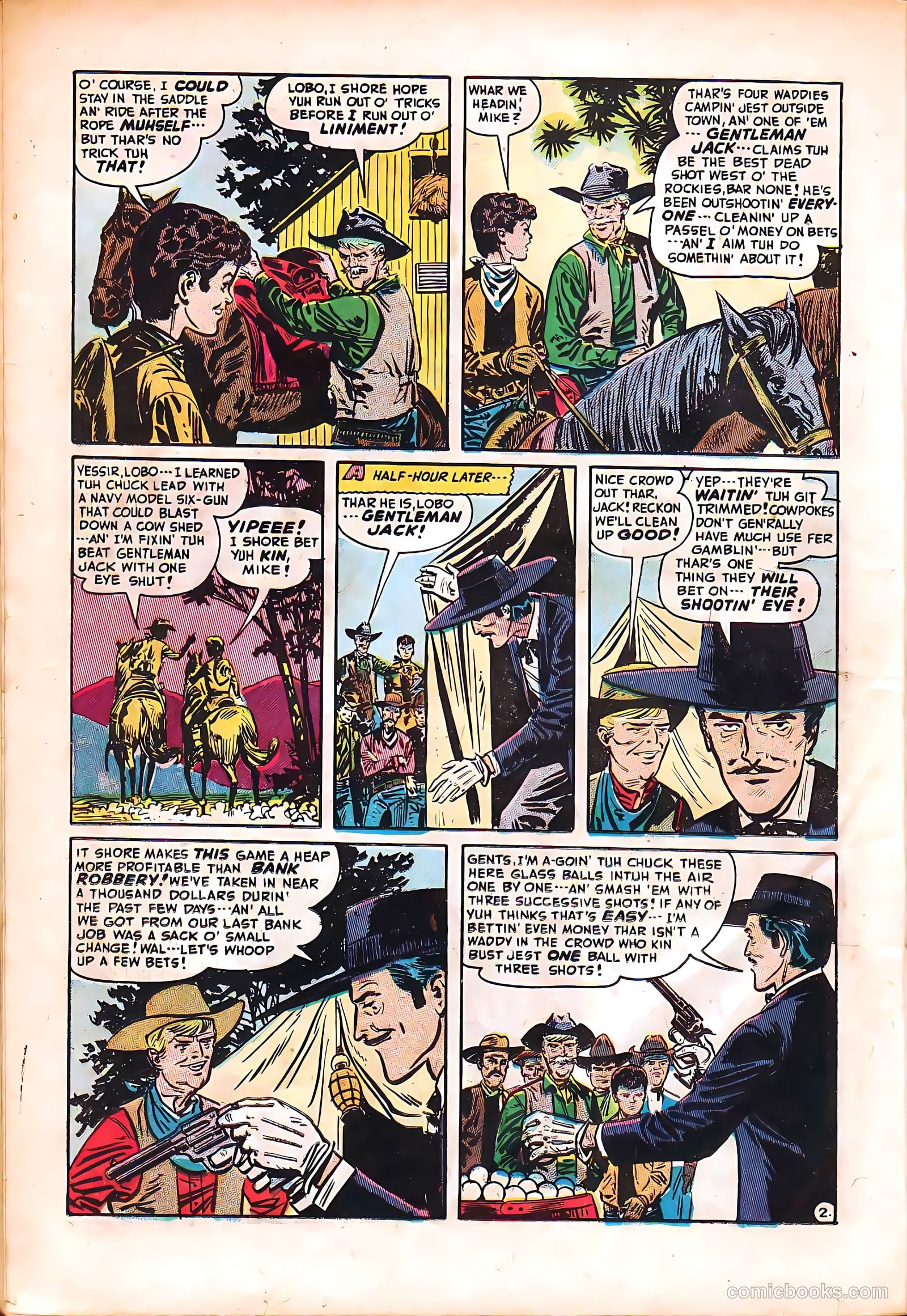 Blazing West #9 (1950) — page 32 of 52